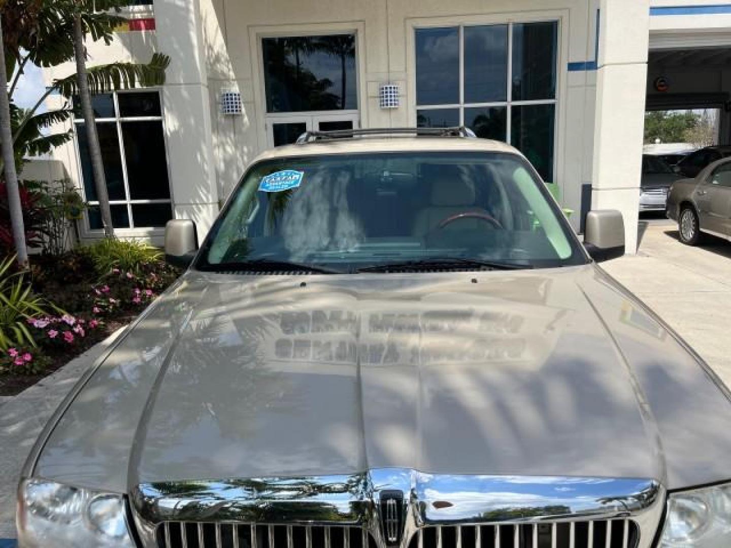 2005 Light French Silk Metallic /Camel Lincoln Aviator 3RD ROW AWD LOW MILES 65,811 (5LMEU88H35Z) with an 4.6L DOHC 32-Valve V8 Engine engine, Automatic transmission, located at 4701 North Dixie Hwy, Pompano Beach, FL, 33064, (954) 422-2889, 26.240938, -80.123474 - 2005 LINCOLN AVIATOR LUXURY ROAD READY AWD 4.6L V8 VIN: 5LMEU88H35ZJ28893 NO RECALLS LOW MILES 65,811 4 DOOR WAGON/SPORT UTILITY FLORIDA OWNER DUAL AC 4.6L V8 F DOHC PARK SENSORS SUNROOF GASOLINE 3 ROW LEATHER SEATS ALL WHEEL DRIVE DUAL ZONE AC 7 SERVICE RECORDS AWD Active Head Restraints Active Par - Photo#84