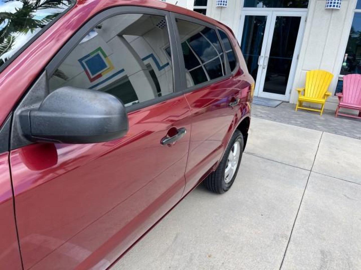 2008 Mesa Red /Beige Hyundai Tucson GLS LOW MILES 37,019 (KM8JM12B28U) with an 2.0L DOHC MPI CVVT 16-Valve I4 Engine engine, Automatic transmission, located at 4701 North Dixie Hwy, Pompano Beach, FL, 33064, (954) 422-2889, 26.240938, -80.123474 - 2008 HYUNDAI TUCSON GLS NEW $ 36,676 ROAD READY VIN: KM8JM12B28U735012 NO ACCIDENTS 4 DOOR WAGON/SPORT UTILITY NO RECALLS BRAND NEW TIRES 2.0L 4 F DOHC 16V FLORIDA OWNER GASOLINE 18 SERVICE RECORDS LOW MILES 37,031 FRONT WHEEL DRIVE TOUCH SCREEN RADIO BACK UP CAMERA BLUETOOTH Active Head Restraints - Photo#86