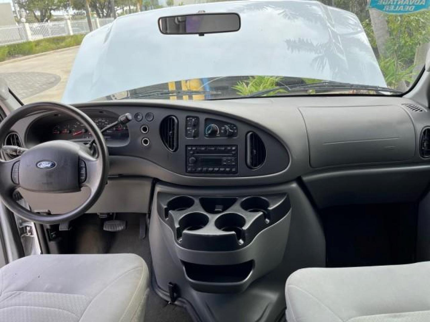 2008 Oxford White /Medium Flint Ford Econoline Wagon E 350 15 XLT LOW MILES 65,995 (1FBSS31L98D) with an 5.4L EFI V8 Engine engine, Automatic transmission, located at 4701 North Dixie Hwy, Pompano Beach, FL, 33064, (954) 422-2889, 26.240938, -80.123474 - 2008 FORD E-SERIES E-350 SD XLT 15 ROAD READY 5,4L V8 VIN: 1FBSS31L98DA44990 NO RECALLS VAN 15 PASSENGER 5.4L V8 F SOHC 16V LOW MILES 65,995 GASOLINE 2 SERVICE RECORDS REAR WHEEL DRIVE POWER MIRRORS ABS Brakes AM/FM Stereo Air Conditioning Automatic Transmission CD Audio Cloth Seats Cruise Control F - Photo#31