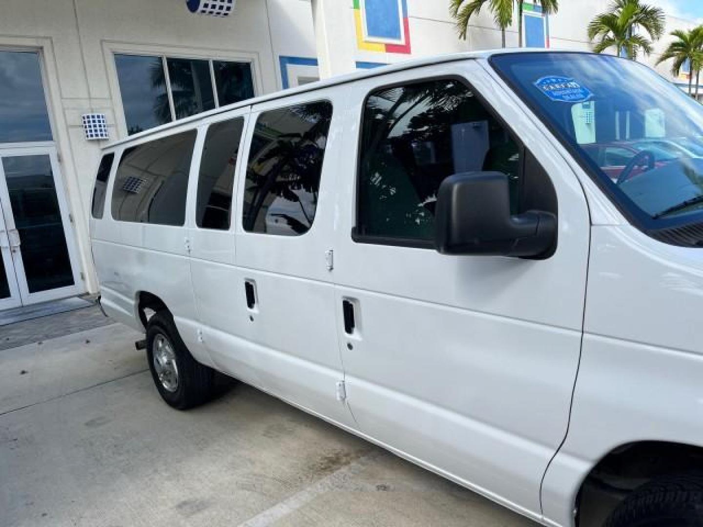 2008 Oxford White /Medium Flint Ford Econoline Wagon E 350 15 XLT LOW MILES 65,995 (1FBSS31L98D) with an 5.4L EFI V8 Engine engine, Automatic transmission, located at 4701 North Dixie Hwy, Pompano Beach, FL, 33064, (954) 422-2889, 26.240938, -80.123474 - 2008 FORD E-SERIES E-350 SD XLT 15 ROAD READY 5,4L V8 VIN: 1FBSS31L98DA44990 NO RECALLS VAN 15 PASSENGER 5.4L V8 F SOHC 16V LOW MILES 65,995 GASOLINE 2 SERVICE RECORDS REAR WHEEL DRIVE POWER MIRRORS ABS Brakes AM/FM Stereo Air Conditioning Automatic Transmission CD Audio Cloth Seats Cruise Control F - Photo#84