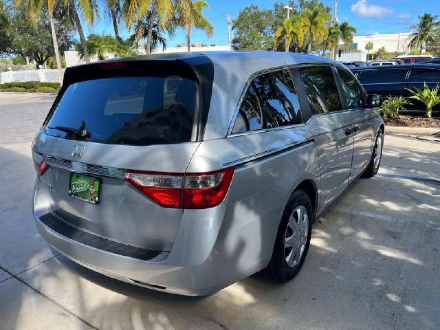 2011 Alabaster Silver Metallic /Gray Honda Odyssey LEATHER LX LOW MILES 70,192 (5FNRL5H21BB) with an 3.5L SOHC MPFI 24-Valve i-VTEC V6 Engine engine, Automatic transmission, located at 4701 North Dixie Hwy, Pompano Beach, FL, 33064, (954) 422-2889, 26.240938, -80.123474 - 2011 HONDA ODYSSEY LX LEATHER ROAD READY 3.5L V6 VIN: 5FNRL5H21BB053893 NO ACCIDENTS NO RECALLS VAN $28,800 NEW FLORIDA OWNER 27 MPG 3.5L V6 F SOHC 24V 3 ROW POWER LEATHER SEATS GASOLINE 26 SERVICE RECORDS FRONT WHEEL DRIVE NEW LIKE TIRES DUAL ZONE AC LOW MILES 70,192 Active Head Restraints Anti-The - Photo#95