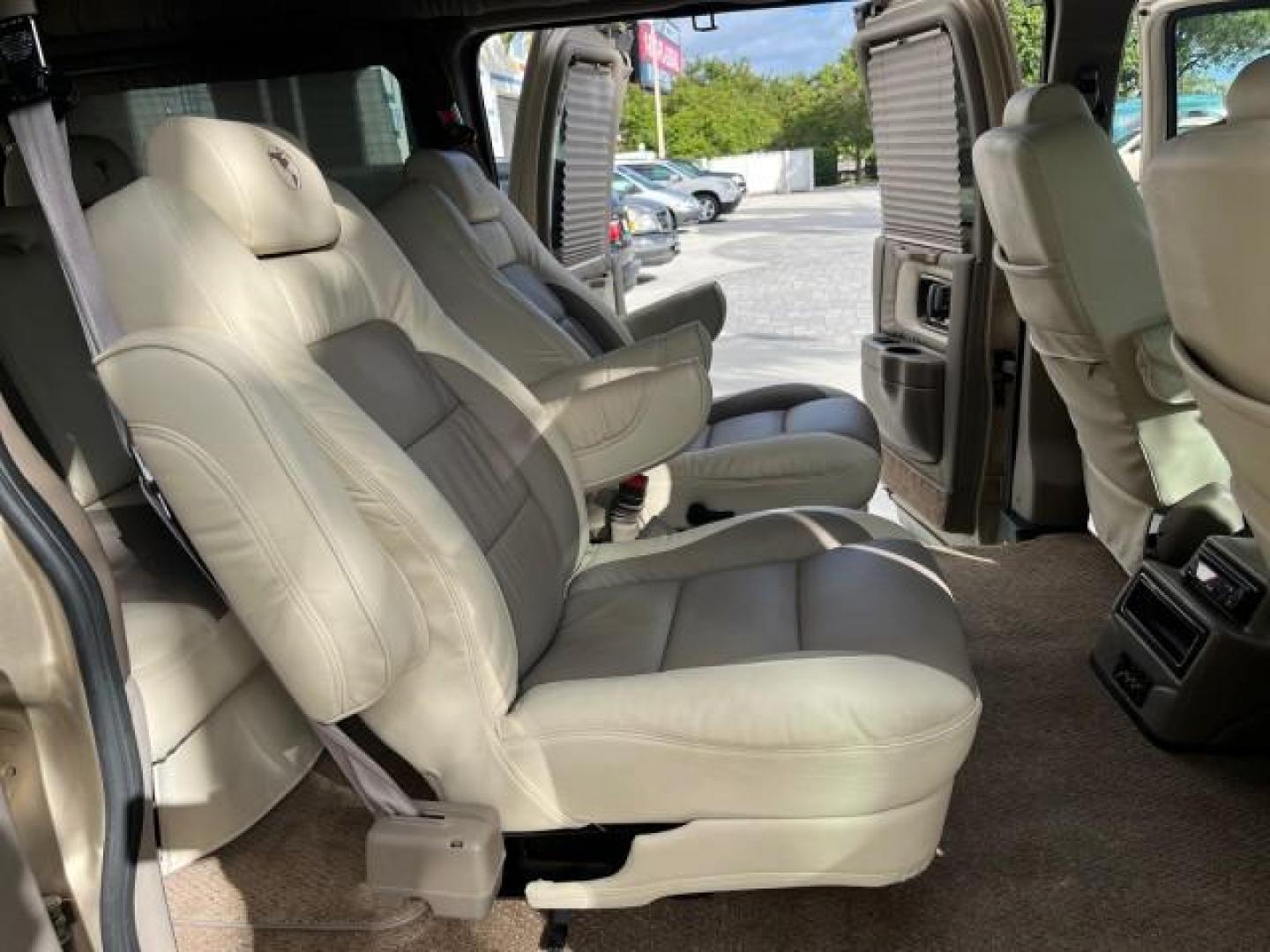 2008 Sandstone Metallic /Neutral Chevrolet Express EXPLORER HI TOP Van LOW MILES 81,518 (1GBFG154281) with an 5.3L Vortec 1000 V8 SFI Engine engine, Automatic transmission, located at 4701 North Dixie Hwy, Pompano Beach, FL, 33064, (954) 422-2889, 26.240938, -80.123474 - 2008 CHEVROLET EXPRESS G1500 MINT PEARL FADE ROAD READY LOW MILES 81,518 VIN: 1GBFG154281174752 NO ACCIDENTS NO RECALLS VAN NAVIGATION DVD ENTERTAINMENT 5.3L V8 F OHV FLORIDA OWNER LEATHER FLEX FUEL 15 SERVICE RECORDS POWER SEATS AND MIRRORS REAR WHEEL DRIVE DUAL ZONE AC BACKUP SENSORS+CAMERA ABS Br - Photo#34