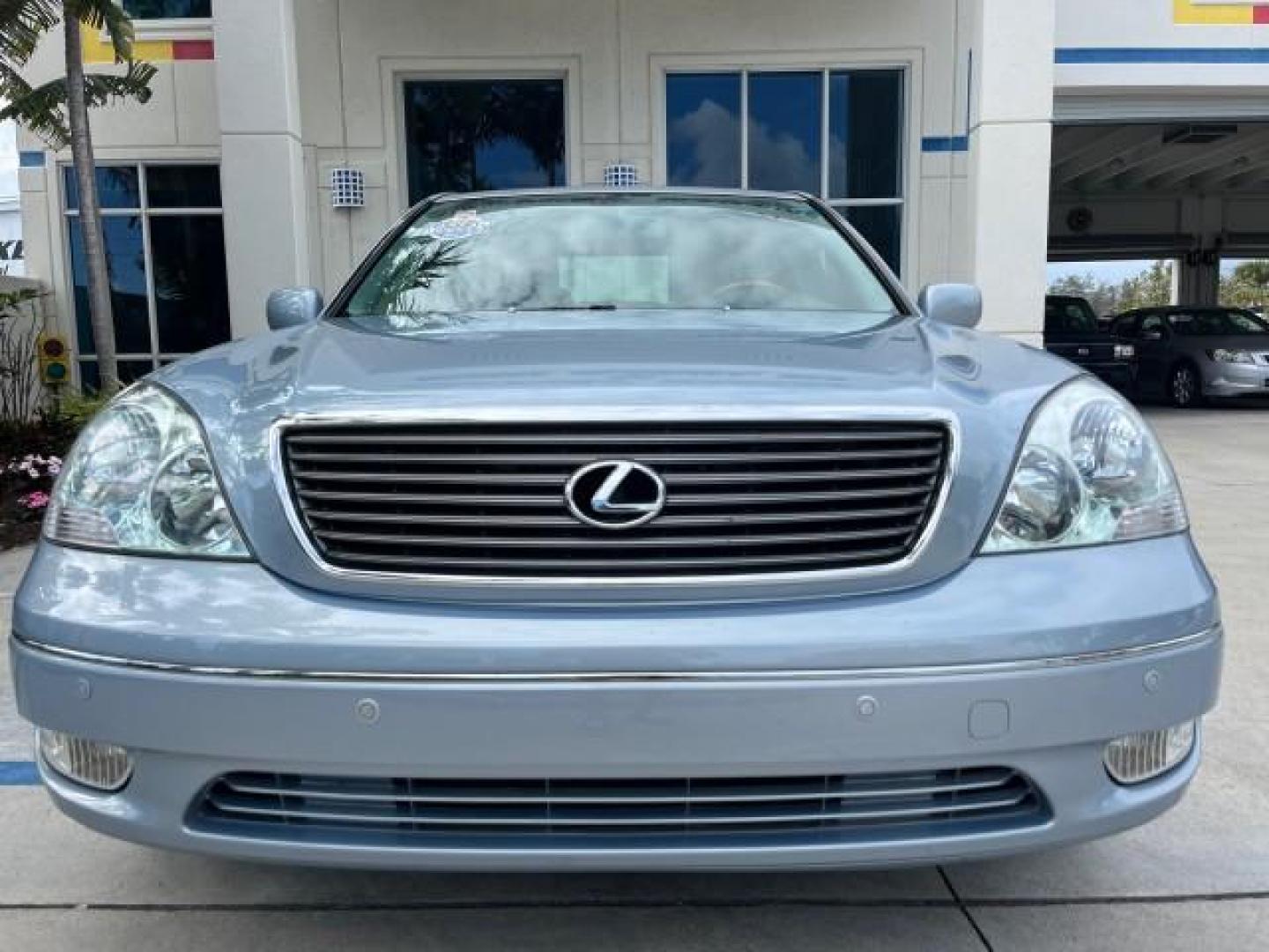 2003 Blue Onyx Pearl /Ecru Lexus LS 430 1 FL LOW MILES 83,005 (JTHBN30F430) with an 4.3L DOHC EFI 32-Valve V8 Aluminum Engine engine, Automatic transmission, located at 4701 North Dixie Hwy, Pompano Beach, FL, 33064, (954) 422-2889, 26.240938, -80.123474 - 2003 LEXUS LS 430 NEW $84,804 ROAD READY VIN: JTHBN30F430094595 NO RECALLS 1 FLORIDA OWNER SEDAN 4 DR LOW MILES 83,005 4.3L V8 4.3L V8 F DOHC 32V NAVIGATION POWER SUNROOF GASOLINE BACK UP CAMERA AND SENSORS REAR WHEEL DRIVE AC LEATHER SEATS DUAL AC Alloy Wheels Anti-Theft System Approach Lights Auto - Photo#83