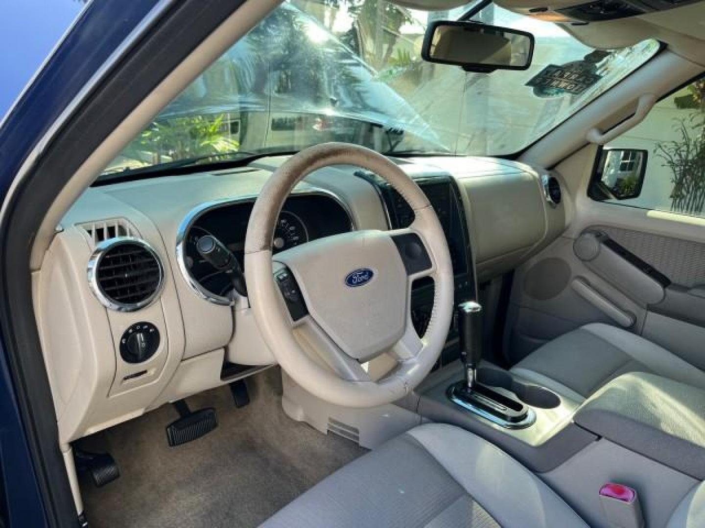 2006 Dark Blue Pearl Metallic /Camel Ford Explorer 4x4 XLT LOW MILES 65,875 (1FMEU73E66U) with an 4.0L SOHC V6 Engine engine, Automatic transmission, located at 4701 North Dixie Hwy, Pompano Beach, FL, 33064, (954) 422-2889, 26.240938, -80.123474 - 2006 FORD EXPLORER XLT NEW $ 36,450 ROAD READY VIN: 1FMEU73E66UA13889 LOW MILES 65,875 4.0L V6 4 DOOR WAGON/SPORT UTILITY 1 OWNER FLORIDA 4X4 4.0L V6 F SOHC 4WD ON DEMAND DVD GASOLINE NO ACCIDENTS SUNROOF REAR WHEEL DRIVE W/ 4X4 3 ROW SEATS XLT 4WD Anti-Theft System Approach Lights Black Roof Rack C - Photo#44