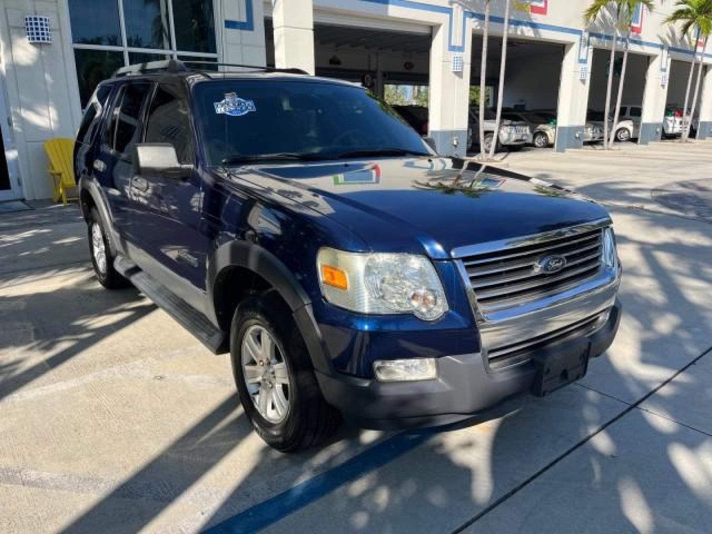 2006 Dark Blue Pearl Metallic /Camel Ford Explorer 4x4 XLT LOW MILES 65,875 (1FMEU73E66U) with an 4.0L SOHC V6 Engine engine, Automatic transmission, located at 4701 North Dixie Hwy, Pompano Beach, FL, 33064, (954) 422-2889, 26.240938, -80.123474 - 2006 FORD EXPLORER XLT NEW $ 36,450 ROAD READY VIN: 1FMEU73E66UA13889 LOW MILES 65,875 4.0L V6 4 DOOR WAGON/SPORT UTILITY 1 OWNER FLORIDA 4X4 4.0L V6 F SOHC 4WD ON DEMAND DVD GASOLINE NO ACCIDENTS SUNROOF REAR WHEEL DRIVE W/ 4X4 3 ROW SEATS XLT 4WD Anti-Theft System Approach Lights Black Roof Rack C - Photo#73