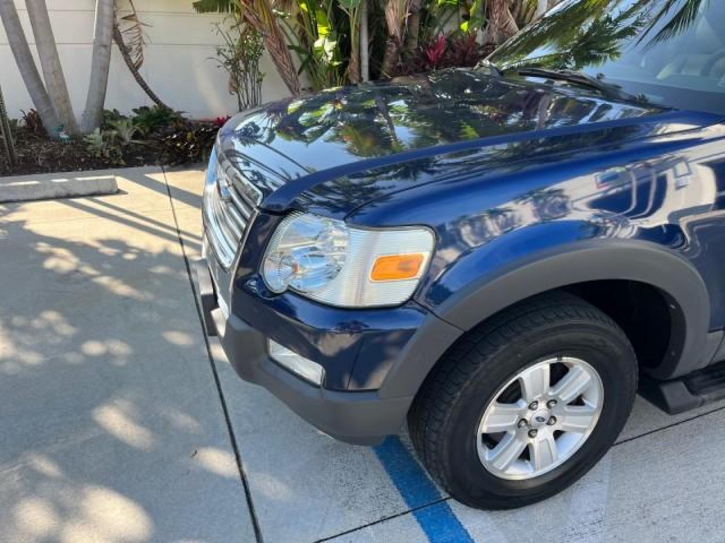 2006 Dark Blue Pearl Metallic /Camel Ford Explorer 4x4 XLT LOW MILES 65,875 (1FMEU73E66U) with an 4.0L SOHC V6 Engine engine, Automatic transmission, located at 4701 North Dixie Hwy, Pompano Beach, FL, 33064, (954) 422-2889, 26.240938, -80.123474 - 2006 FORD EXPLORER XLT NEW $ 36,450 ROAD READY VIN: 1FMEU73E66UA13889 LOW MILES 65,875 4.0L V6 4 DOOR WAGON/SPORT UTILITY 1 OWNER FLORIDA 4X4 4.0L V6 F SOHC 4WD ON DEMAND DVD GASOLINE NO ACCIDENTS SUNROOF REAR WHEEL DRIVE W/ 4X4 3 ROW SEATS XLT 4WD Anti-Theft System Approach Lights Black Roof Rack C - Photo#82