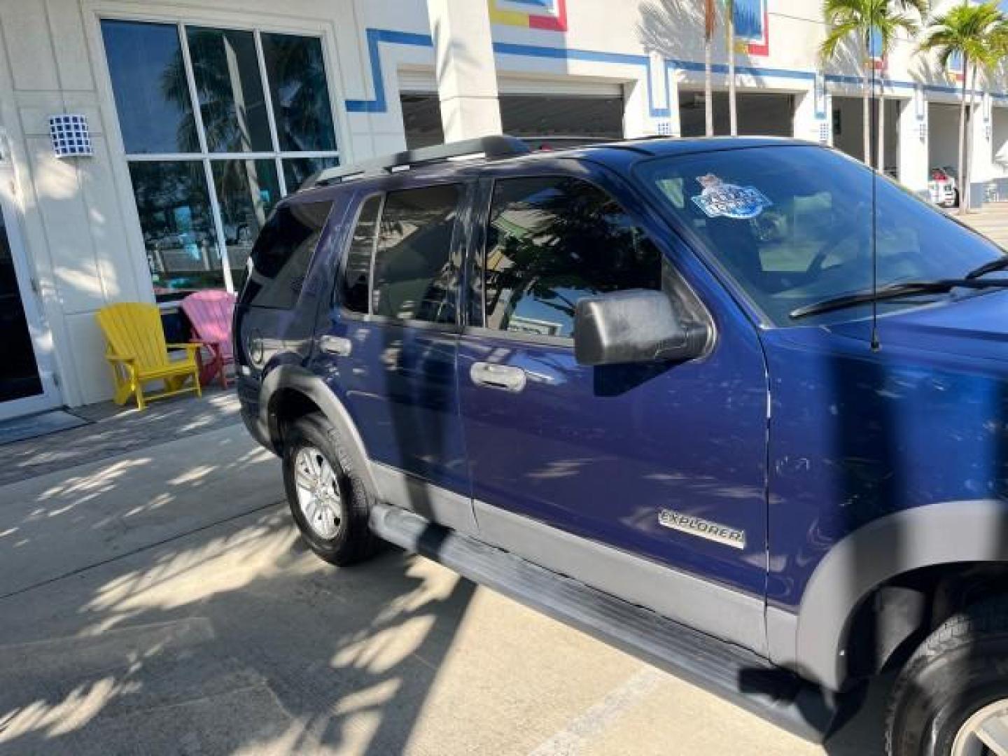 2006 Dark Blue Pearl Metallic /Camel Ford Explorer 4x4 XLT LOW MILES 65,875 (1FMEU73E66U) with an 4.0L SOHC V6 Engine engine, Automatic transmission, located at 4701 North Dixie Hwy, Pompano Beach, FL, 33064, (954) 422-2889, 26.240938, -80.123474 - 2006 FORD EXPLORER XLT NEW $ 36,450 ROAD READY VIN: 1FMEU73E66UA13889 LOW MILES 65,875 4.0L V6 4 DOOR WAGON/SPORT UTILITY 1 OWNER FLORIDA 4X4 4.0L V6 F SOHC 4WD ON DEMAND DVD GASOLINE NO ACCIDENTS SUNROOF REAR WHEEL DRIVE W/ 4X4 3 ROW SEATS XLT 4WD Anti-Theft System Approach Lights Black Roof Rack C - Photo#84