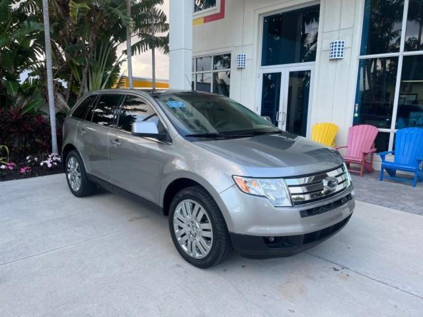 2008 Blazing Copper Metallic /Medium Light Stone Ford Edge Limited LOW MILES 32,223 (2FMDK39C38B) with an 3.5L V6 Duratec Engine engine, Automatic transmission, located at 4701 North Dixie Hwy, Pompano Beach, FL, 33064, (954) 422-2889, 26.240938, -80.123474 - 2008 FORD EDGE LIMITED ROAD READY LIMITED VIN: 2FMDK39C38BB08855 POWER LIFTGATE NO ACCIDENTS 4 DOOR WAGON/SPORT UTILITY PARKING SENSORS FLORIDA OWNER 3.5L V6 F DUAL ZONE AC PANORAMIC SUNROOF GASOLINE POWER HEATED MIRRORS LOW MILES 32,223 FRONT WHEEL DRIVE POWER HEATED SEATS 9 SERVICE RECORDS Alloy S - Photo#1