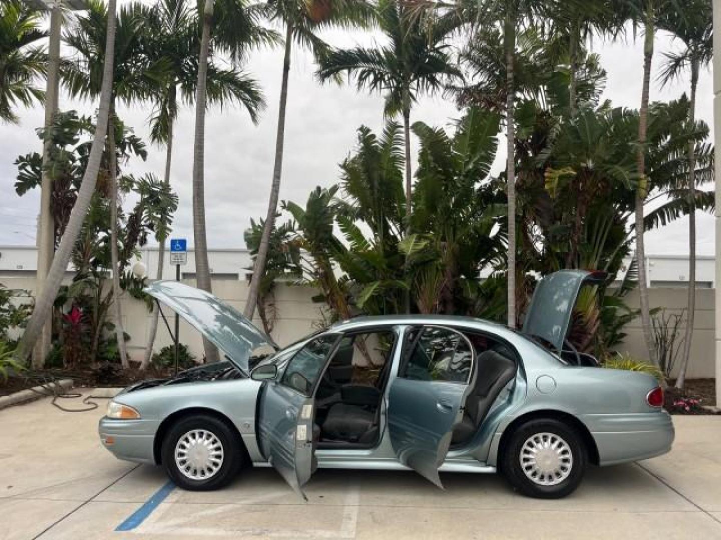 2003 Silver Blue Ice Metallic /Medium Gray Buick LeSabre Custom LOW MILES 38,040 (1G4HP52K434) with an 3.8L 3800 V6 SFI Engine engine, Automatic transmission, located at 4701 North Dixie Hwy, Pompano Beach, FL, 33064, (954) 422-2889, 26.240938, -80.123474 - 2003 BUICK LESABRE CUSTOM ROAD READY 3.8L V6 CUSTOM VIN: 1G4HP52K434132200 NO ACCIDENTS NO RECALLS SEDAN 4 DR FLORIDA OWNER 28 MPG 3.8L V6 F 12V LOW MILES 38,040 ACTUAL GASOLINE 17 SERVICE RECORDS FRONT WHEEL DRIVE POWER SEATS POWER MIRRORS ABS Brakes AM/FM Stereo Air Conditioning Automatic Transmis - Photo#8