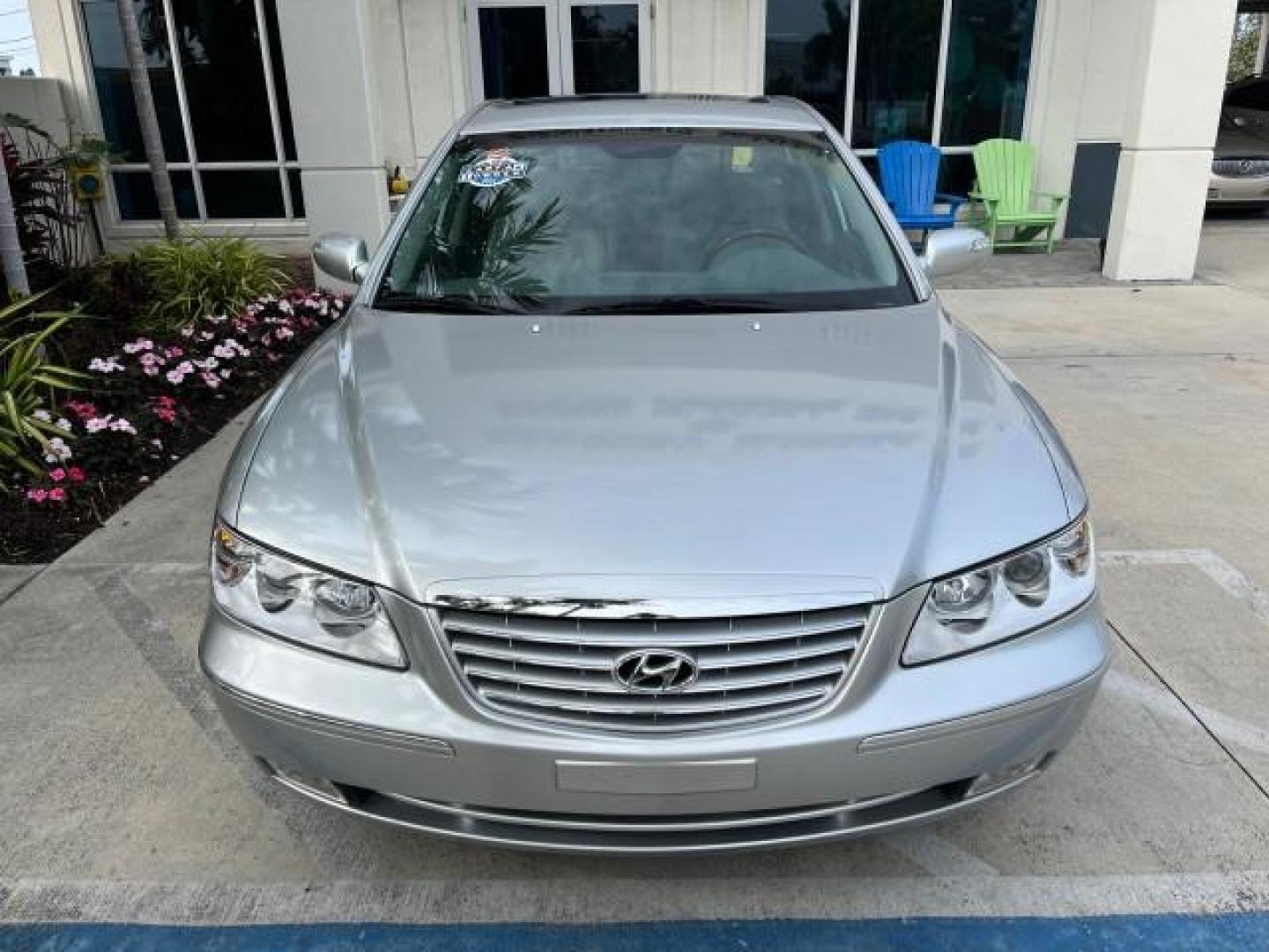 2008 Steel Gray /Gray Hyundai Azera 1 FL Limited LOW MILES 43,273 (KMHFC46F08A) with an 3.8L MPI DOHC CVVT 24-Valve Variable Intake System V6 Engine engine, Automatic transmission, located at 4701 North Dixie Hwy, Pompano Beach, FL, 33064, (954) 422-2889, 26.240938, -80.123474 - 2008 HYUNDAI AZERA LIMITED NEW $29,025 ROAD READY VIN: KMHFC46F08A292724 POWER LEATHER SEATS SEDAN 4 DR POWER SUNROOF 28 MPG 3.8L V6 F DOHC 24V HEATED MIRRORS NO ACCIDENTS NO RECALLS GASOLINE 26 SERVICE RECORDS LOW MILE 43,273 DUAL AC FRONT WHEEL DRIVE BRAKING ASSIST 1 OWNER FLORIDA Active Head Rest - Photo#72