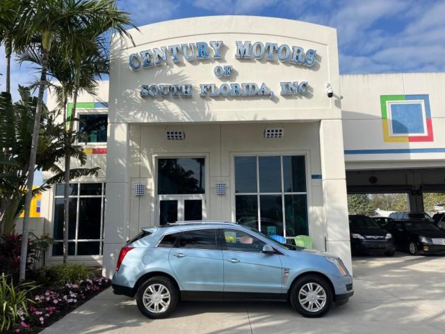 2011 Blue Frost Metalic /Shale w/Ebony accents Cadillac SRX Luxury Collection LOW MILES 40200 (3GYFNAEY7BS) with an 3.0L VVT DOHC V6 SIDI Engine engine, Automatic transmission, located at 4701 North Dixie Hwy, Pompano Beach, FL, 33064, (954) 422-2889, 26.240938, -80.123474 - OUR WEBPAGE FLORIDACARS1.COM HAS OVER 100 PHOTOS AND FREE CARFAX LINK 2011 CADILLAC SRX LUXURY COLLECTION NEW $43,240 ROAD READY VIN: 3GYFNAEY7BS633830 NO ACCIDENTS NO RECALLS 4 DOOR WAGON/ FLORIDA OWNER BLUETOOTH 3.0L V6 F DOHC 24V POWER PANORAMIC SUNROOF GASOLINE BACK UP CAMERA PARK SENSORS FRONT - Photo#0