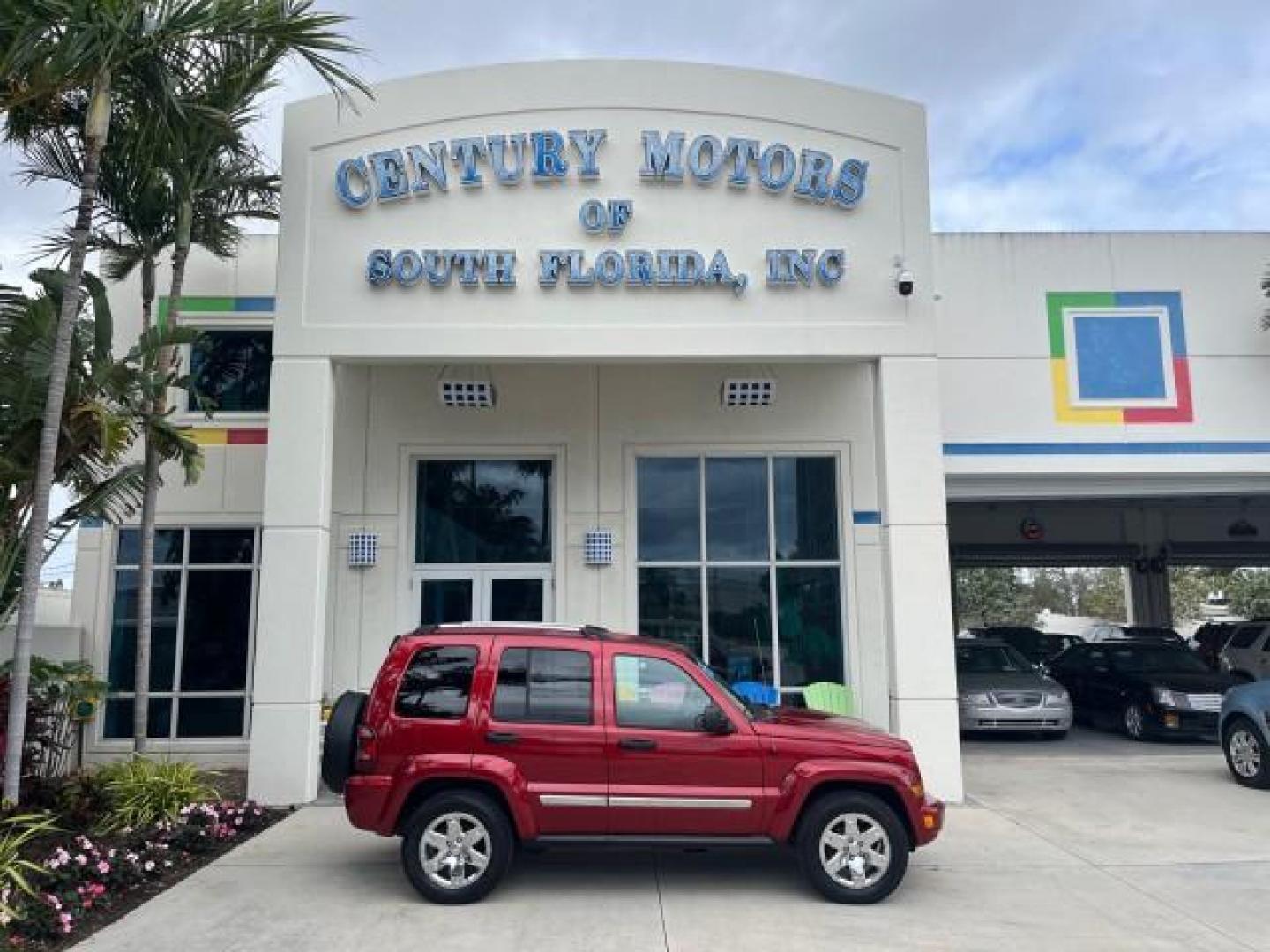 2006 Inferno Red Crystal Pearl /Khaki Jeep Liberty limited 4wd low miles (1J4GL58K36W) with an 3.7L V6 Engine engine, Automatic transmission, located at 4701 North Dixie Hwy, Pompano Beach, FL, 33064, (954) 422-2889, 26.240938, -80.123474 - 2006 JEEP LIBERTY LIMITED NEW $ 29,370 ROAD READY VIN: 1J4GL58K36W187677 NO ACCIDENTS 4X4 4 DOOR WAGON/SPORT UTILITY ON DEMAND 4WD 3.7L V6 F POWER LEATHER SEATS GASOLINE LOW MILES 68,017 REAR WHEEL DRIVE W/ 4X4 FLORIDA OWNER 4WD 4WD Anti-Theft System Black Roof Rails Braking Assist Chrome Grille Cru - Photo#0