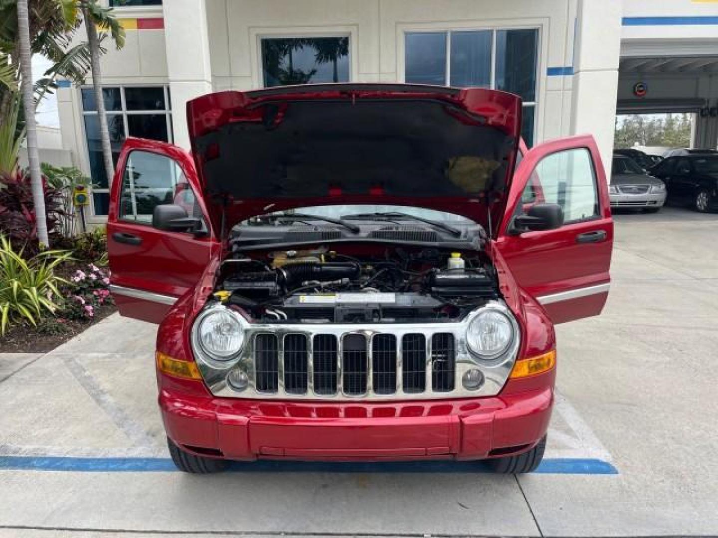 2006 Inferno Red Crystal Pearl /Khaki Jeep Liberty limited 4wd low miles (1J4GL58K36W) with an 3.7L V6 Engine engine, Automatic transmission, located at 4701 North Dixie Hwy, Pompano Beach, FL, 33064, (954) 422-2889, 26.240938, -80.123474 - 2006 JEEP LIBERTY LIMITED NEW $ 29,370 ROAD READY VIN: 1J4GL58K36W187677 NO ACCIDENTS 4X4 4 DOOR WAGON/SPORT UTILITY ON DEMAND 4WD 3.7L V6 F POWER LEATHER SEATS GASOLINE LOW MILES 68,017 REAR WHEEL DRIVE W/ 4X4 FLORIDA OWNER 4WD 4WD Anti-Theft System Black Roof Rails Braking Assist Chrome Grille Cru - Photo#16