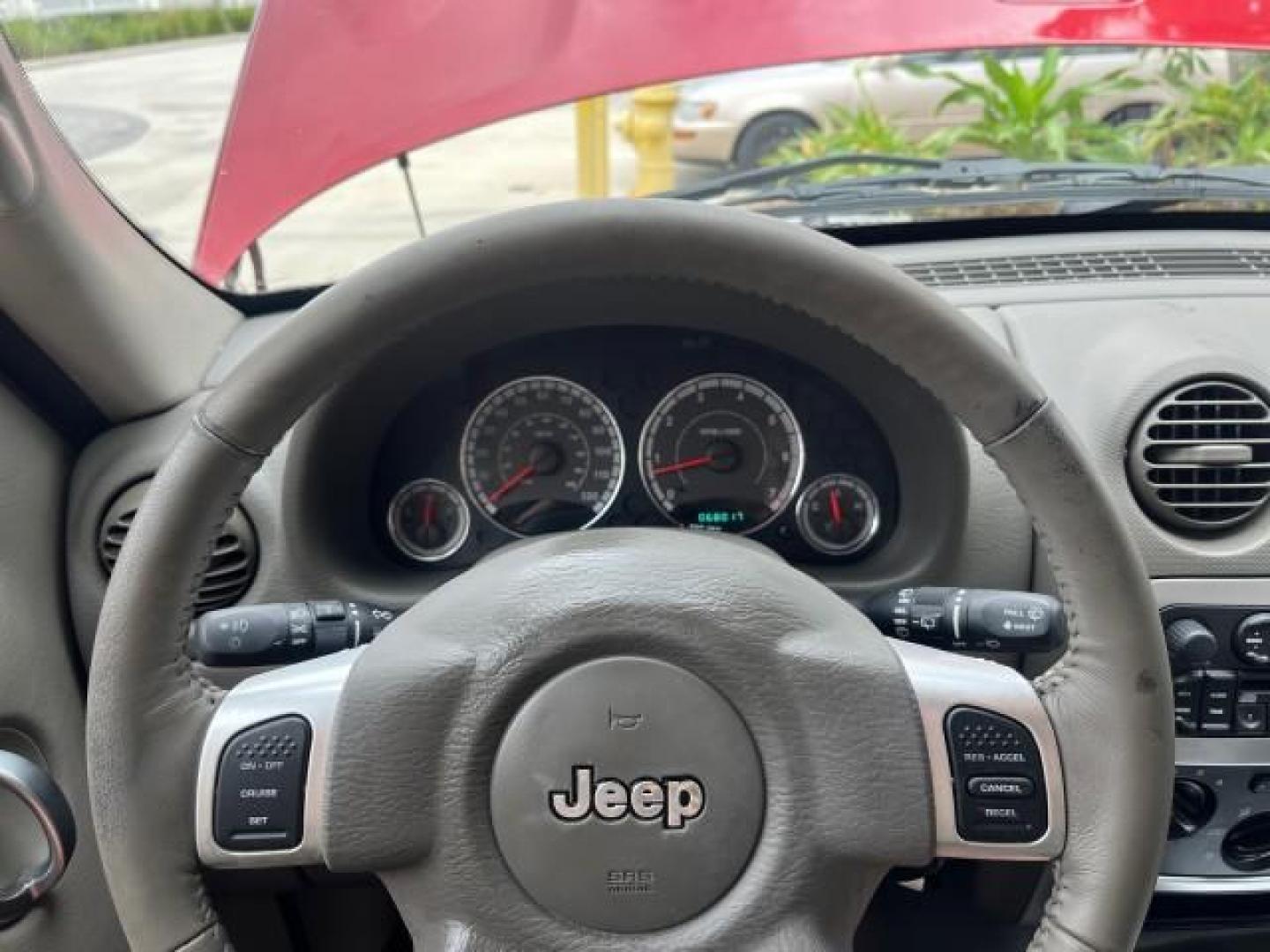 2006 Inferno Red Crystal Pearl /Khaki Jeep Liberty limited 4wd low miles (1J4GL58K36W) with an 3.7L V6 Engine engine, Automatic transmission, located at 4701 North Dixie Hwy, Pompano Beach, FL, 33064, (954) 422-2889, 26.240938, -80.123474 - 2006 JEEP LIBERTY LIMITED NEW $ 29,370 ROAD READY VIN: 1J4GL58K36W187677 NO ACCIDENTS 4X4 4 DOOR WAGON/SPORT UTILITY ON DEMAND 4WD 3.7L V6 F POWER LEATHER SEATS GASOLINE LOW MILES 68,017 REAR WHEEL DRIVE W/ 4X4 FLORIDA OWNER 4WD 4WD Anti-Theft System Black Roof Rails Braking Assist Chrome Grille Cru - Photo#62