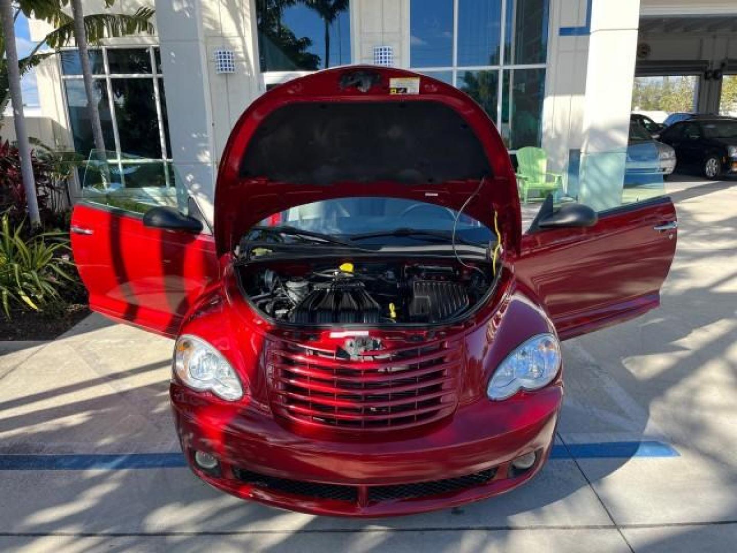 2008 Inferno Red Crystal Pearl /Pastel Pebble Beige Chrysler PT Cruiser CONV LOW MILES 31605 (3C3HY55X28T) with an 2.4L DOHC 16-Valve Turbo I4 Engine engine, Automatic transmission, located at 4701 North Dixie Hwy, Pompano Beach, FL, 33064, (954) 422-2889, 26.240938, -80.123474 - 2008 CHRYSLER PT CRUISER ROAD READY 2.4L I4 VIN: 3C3HY55X28T121906 NO ACCIDENTS NO RECALLS CONVERTIBLE FLORIDA OWNER POWER SEATS 2.4L I4 F DOHC 16V POWER CONVERTIBLE TOP GASOLINE 11 SERVICE RECORDS FRONT WHEEL DRIVE LOW MILES 31,605 Additional Airbags Anti-Theft System Cruise Control Curtain Airbags - Photo#17