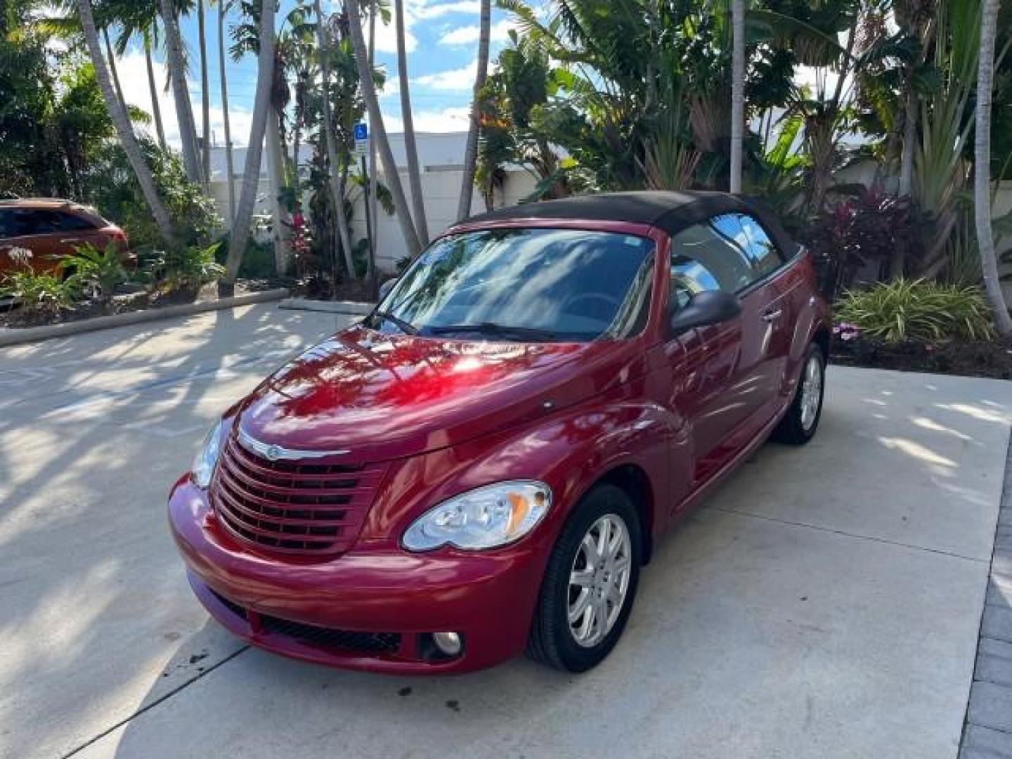 2008 Inferno Red Crystal Pearl /Pastel Pebble Beige Chrysler PT Cruiser CONV LOW MILES 31605 (3C3HY55X28T) with an 2.4L DOHC 16-Valve Turbo I4 Engine engine, Automatic transmission, located at 4701 North Dixie Hwy, Pompano Beach, FL, 33064, (954) 422-2889, 26.240938, -80.123474 - 2008 CHRYSLER PT CRUISER ROAD READY 2.4L I4 VIN: 3C3HY55X28T121906 NO ACCIDENTS NO RECALLS CONVERTIBLE FLORIDA OWNER POWER SEATS 2.4L I4 F DOHC 16V POWER CONVERTIBLE TOP GASOLINE 11 SERVICE RECORDS FRONT WHEEL DRIVE LOW MILES 31,605 Additional Airbags Anti-Theft System Cruise Control Curtain Airbags - Photo#3