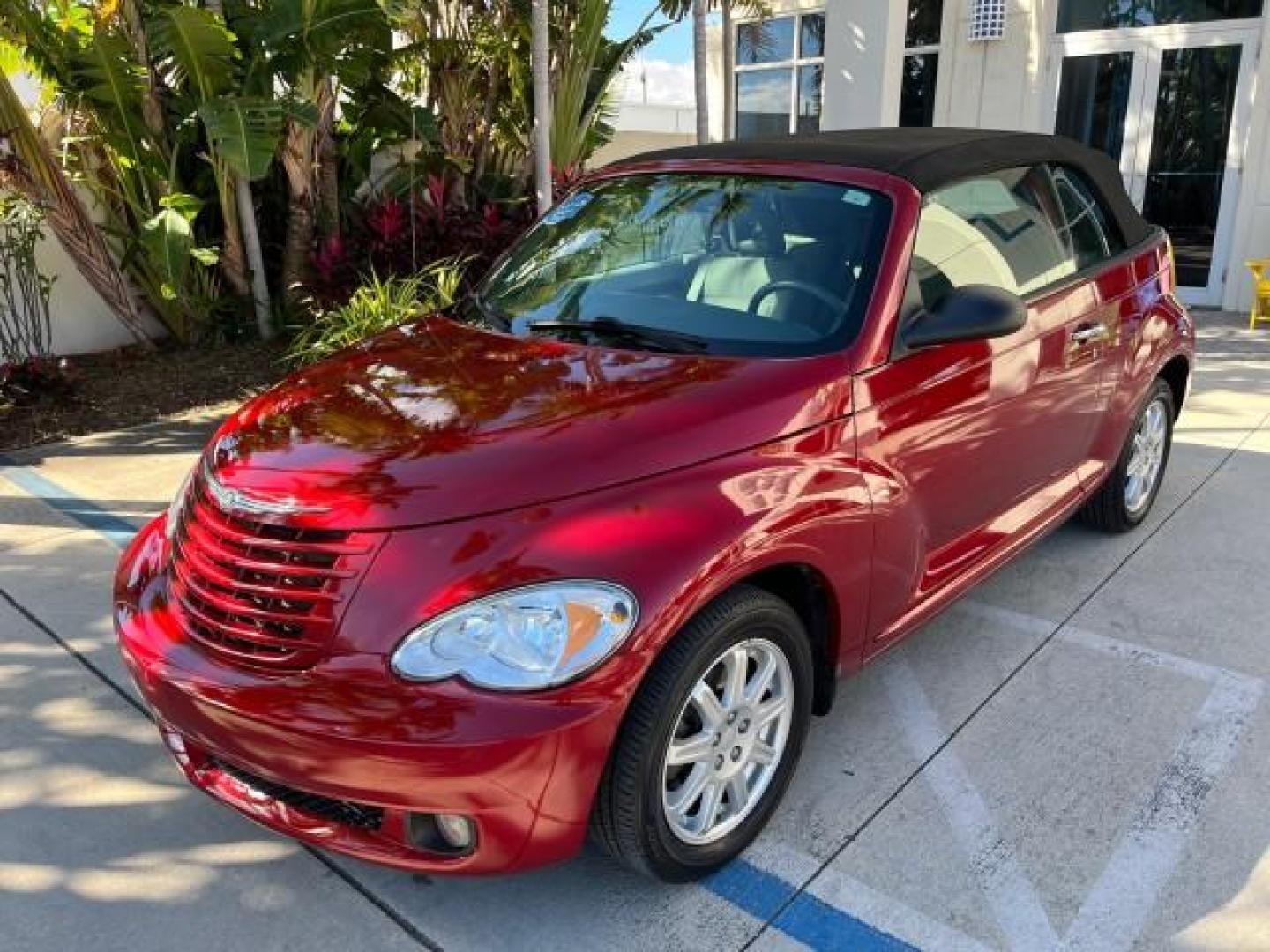 2008 Inferno Red Crystal Pearl /Pastel Pebble Beige Chrysler PT Cruiser CONV LOW MILES 31605 (3C3HY55X28T) with an 2.4L DOHC 16-Valve Turbo I4 Engine engine, Automatic transmission, located at 4701 North Dixie Hwy, Pompano Beach, FL, 33064, (954) 422-2889, 26.240938, -80.123474 - 2008 CHRYSLER PT CRUISER ROAD READY 2.4L I4 VIN: 3C3HY55X28T121906 NO ACCIDENTS NO RECALLS CONVERTIBLE FLORIDA OWNER POWER SEATS 2.4L I4 F DOHC 16V POWER CONVERTIBLE TOP GASOLINE 11 SERVICE RECORDS FRONT WHEEL DRIVE LOW MILES 31,605 Additional Airbags Anti-Theft System Cruise Control Curtain Airbags - Photo#65