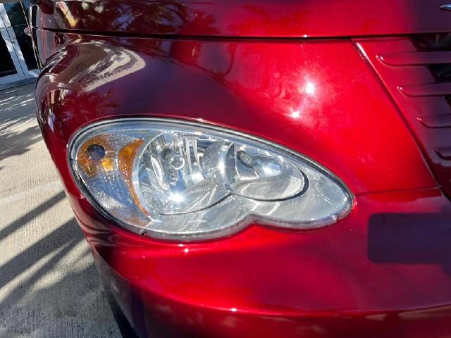 2008 Inferno Red Crystal Pearl /Pastel Pebble Beige Chrysler PT Cruiser CONV LOW MILES 31605 (3C3HY55X28T) with an 2.4L DOHC 16-Valve Turbo I4 Engine engine, Automatic transmission, located at 4701 North Dixie Hwy, Pompano Beach, FL, 33064, (954) 422-2889, 26.240938, -80.123474 - 2008 CHRYSLER PT CRUISER ROAD READY 2.4L I4 VIN: 3C3HY55X28T121906 NO ACCIDENTS NO RECALLS CONVERTIBLE FLORIDA OWNER POWER SEATS 2.4L I4 F DOHC 16V POWER CONVERTIBLE TOP GASOLINE 11 SERVICE RECORDS FRONT WHEEL DRIVE LOW MILES 31,605 Additional Airbags Anti-Theft System Cruise Control Curtain Airbags - Photo#67