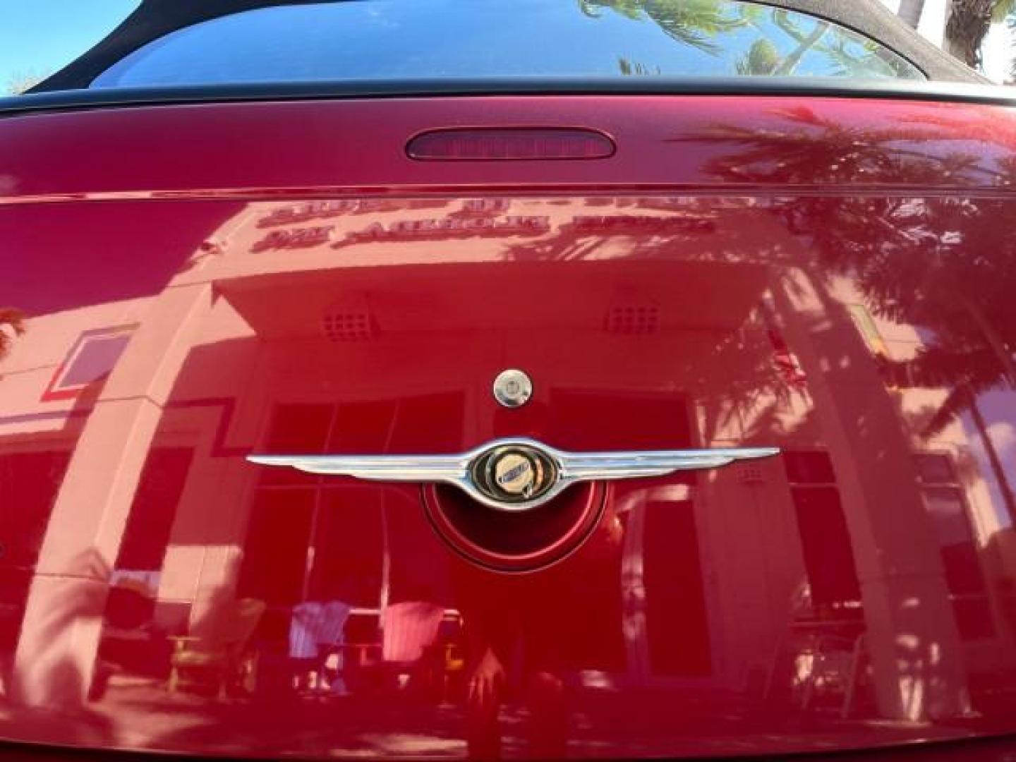 2008 Inferno Red Crystal Pearl /Pastel Pebble Beige Chrysler PT Cruiser CONV LOW MILES 31605 (3C3HY55X28T) with an 2.4L DOHC 16-Valve Turbo I4 Engine engine, Automatic transmission, located at 4701 North Dixie Hwy, Pompano Beach, FL, 33064, (954) 422-2889, 26.240938, -80.123474 - 2008 CHRYSLER PT CRUISER ROAD READY 2.4L I4 VIN: 3C3HY55X28T121906 NO ACCIDENTS NO RECALLS CONVERTIBLE FLORIDA OWNER POWER SEATS 2.4L I4 F DOHC 16V POWER CONVERTIBLE TOP GASOLINE 11 SERVICE RECORDS FRONT WHEEL DRIVE LOW MILES 31,605 Additional Airbags Anti-Theft System Cruise Control Curtain Airbags - Photo#89