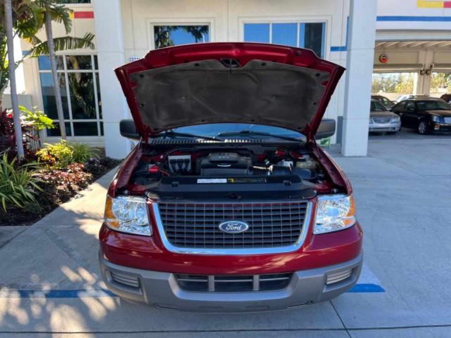 2004 Red Fire Metallic /Medium Flint Grey Ford Expedition XLS LOW MILES 54,849 (1FMRU13W74L) with an 4.6L SOHC SEFI V8 Triton Engine engine, Automatic transmission, located at 4701 North Dixie Hwy, Pompano Beach, FL, 33064, (954) 422-2889, 26.240938, -80.123474 - 2004 FORD EXPEDITION XLS NEW $ 33,235 ROAD READY VIN: 1FMRU13W74LB89943 FLORIDA OWNER 4.6L V8 4 DOOR WAGON/SPORT UTILITY LOW MILES 54,849 LEATHER 4.6L V8 F SOHC 16V 3 ROW SEATS NO RECALLS GASOLINE POWER MIRRORS AND SEATS REAR WHEEL DRIVE 6 SERVICE RECORDS Anti-Theft System Approach Lights Black Roof - Photo#72