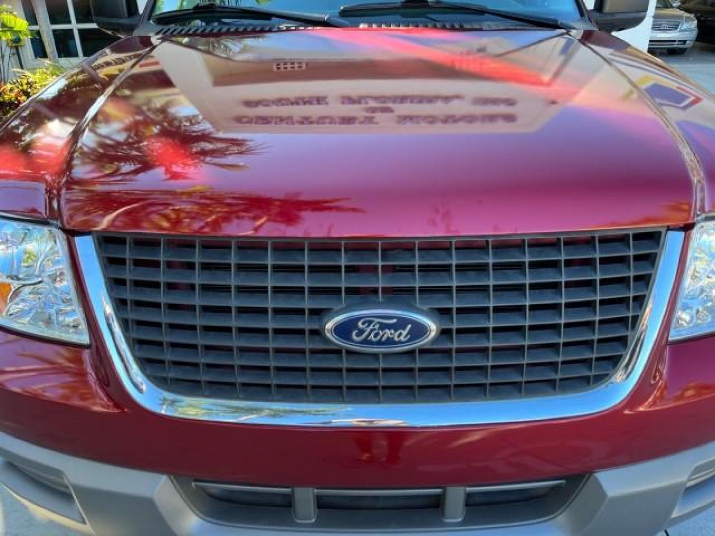 2004 Red Fire Metallic /Medium Flint Grey Ford Expedition XLS LOW MILES 54,849 (1FMRU13W74L) with an 4.6L SOHC SEFI V8 Triton Engine engine, Automatic transmission, located at 4701 North Dixie Hwy, Pompano Beach, FL, 33064, (954) 422-2889, 26.240938, -80.123474 - 2004 FORD EXPEDITION XLS NEW $ 33,235 ROAD READY VIN: 1FMRU13W74LB89943 FLORIDA OWNER 4.6L V8 4 DOOR WAGON/SPORT UTILITY LOW MILES 54,849 LEATHER 4.6L V8 F SOHC 16V 3 ROW SEATS NO RECALLS GASOLINE POWER MIRRORS AND SEATS REAR WHEEL DRIVE 6 SERVICE RECORDS Anti-Theft System Approach Lights Black Roof - Photo#81