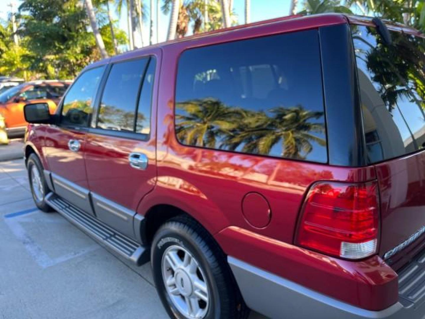 2004 Red Fire Metallic /Medium Flint Grey Ford Expedition XLS LOW MILES 54,849 (1FMRU13W74L) with an 4.6L SOHC SEFI V8 Triton Engine engine, Automatic transmission, located at 4701 North Dixie Hwy, Pompano Beach, FL, 33064, (954) 422-2889, 26.240938, -80.123474 - 2004 FORD EXPEDITION XLS NEW $ 33,235 ROAD READY VIN: 1FMRU13W74LB89943 FLORIDA OWNER 4.6L V8 4 DOOR WAGON/SPORT UTILITY LOW MILES 54,849 LEATHER 4.6L V8 F SOHC 16V 3 ROW SEATS NO RECALLS GASOLINE POWER MIRRORS AND SEATS REAR WHEEL DRIVE 6 SERVICE RECORDS Anti-Theft System Approach Lights Black Roof - Photo#95