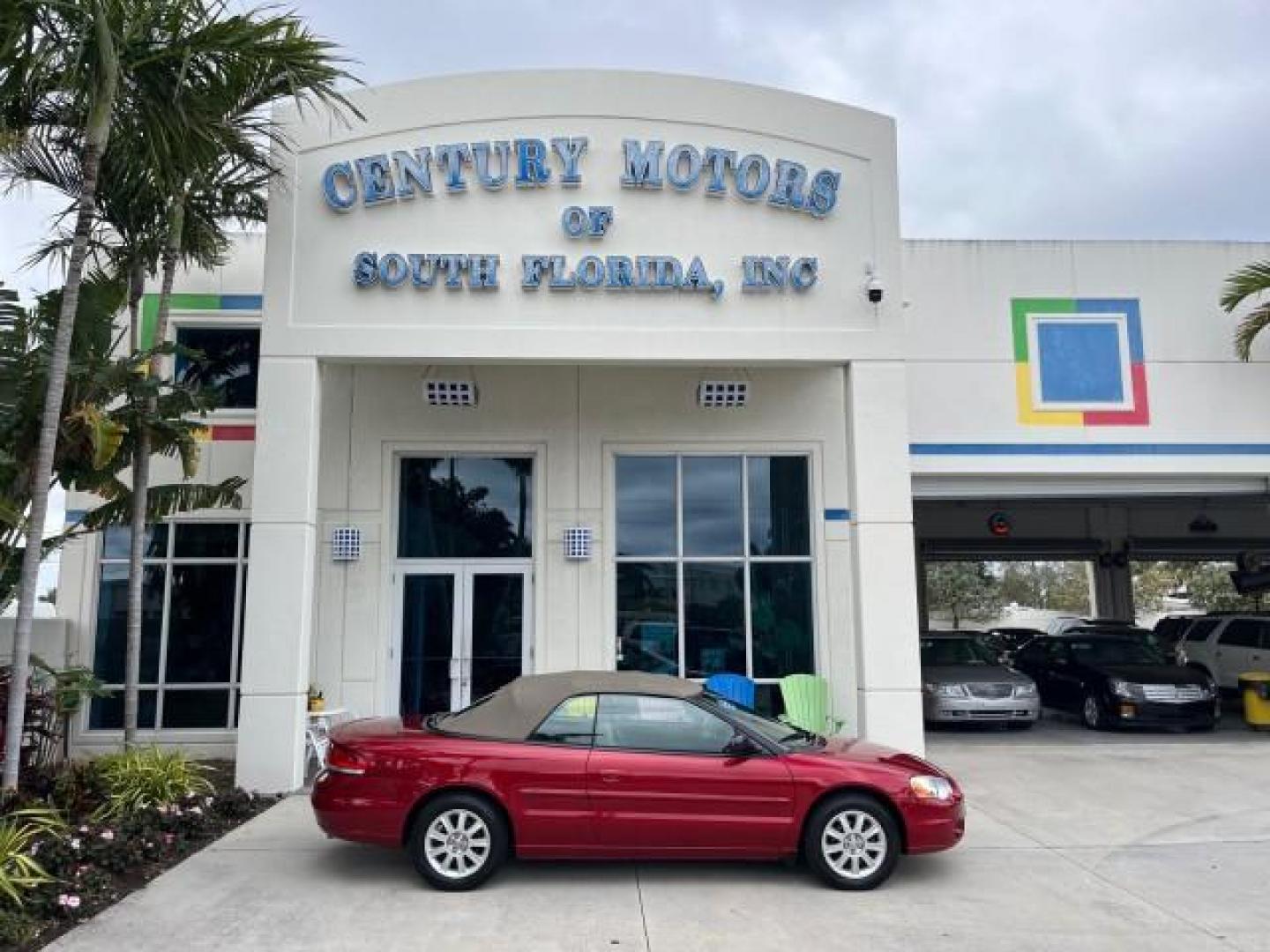 2004 Inferno Red Tinted Pearl /Dark Slate Gray Chrysler Sebring GTC LOW MILES 53,283 (1C3EL75R64N) with an 2.7L MPI DOHC 24-Valve V6 Engine engine, Automatic transmission, located at 4701 North Dixie Hwy, Pompano Beach, FL, 33064, (954) 422-2889, 26.240938, -80.123474 - 2004 CHRYSLER SEBRING GTC ROAD READY 2.7L V6 VIN: 1C3EL75R64N141665 NO ACCIDENTS CONVERTIBLE NO RECALLS 28 MPG 2.7L V6 F DOHC POWER CONVERTIBLE TOP GASOLINE POWER MIRRORS LOW MILES 53,283 FRONT WHEEL DRIVE POWER SEATS 12 SERVICE RECORDS Approach Lights Cruise Control Electronic Traction Control FWD - Photo#0