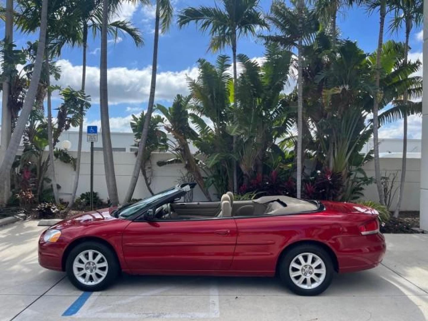 2004 Inferno Red Tinted Pearl /Dark Slate Gray Chrysler Sebring GTC LOW MILES 53,283 (1C3EL75R64N) with an 2.7L MPI DOHC 24-Valve V6 Engine engine, Automatic transmission, located at 4701 North Dixie Hwy, Pompano Beach, FL, 33064, (954) 422-2889, 26.240938, -80.123474 - 2004 CHRYSLER SEBRING GTC ROAD READY 2.7L V6 VIN: 1C3EL75R64N141665 NO ACCIDENTS CONVERTIBLE NO RECALLS 28 MPG 2.7L V6 F DOHC POWER CONVERTIBLE TOP GASOLINE POWER MIRRORS LOW MILES 53,283 FRONT WHEEL DRIVE POWER SEATS 12 SERVICE RECORDS Approach Lights Cruise Control Electronic Traction Control FWD - Photo#9