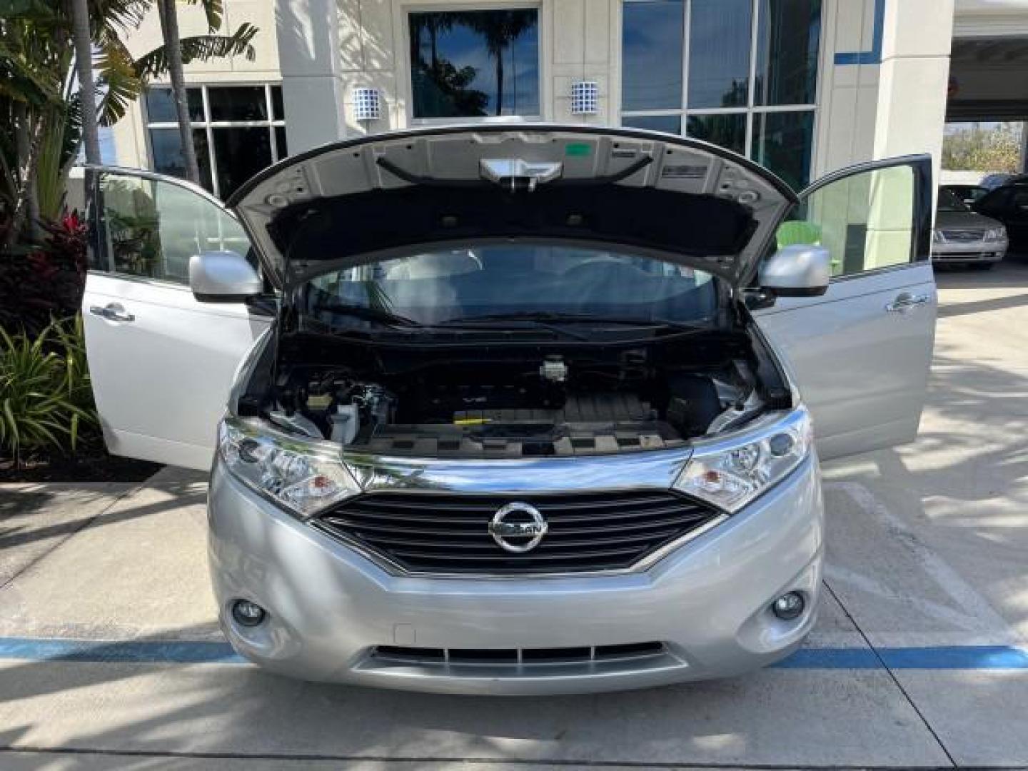 2017 Brilliant Silver /Beige Nissan Quest SV 7 PASS LOW MILES 55,839 (JN8AE2KP6H9) with an 3.5 Liter DOHC 6-Cyl Engine engine, Automatic transmission, located at 4701 North Dixie Hwy, Pompano Beach, FL, 33064, (954) 422-2889, 26.240938, -80.123474 - 2017 NISSAN QUEST SV ROAD READY 3.5L V6 VIN: JN8AE2KP6H9166076 NO RECALLS DUAL AC VAN POWER SLIDING DOORS 3.5L V6 F DOHC 24V BACK UP CAMERA GASOLINE BLUETOOTH PUSH START FRONT WHEEL DRIVE LOW MILES 55,839 3 ROW SEATS 27 MPG Active Head Restraints Alloy Wheels Anti-Theft System Automatic Climate Cont - Photo#16