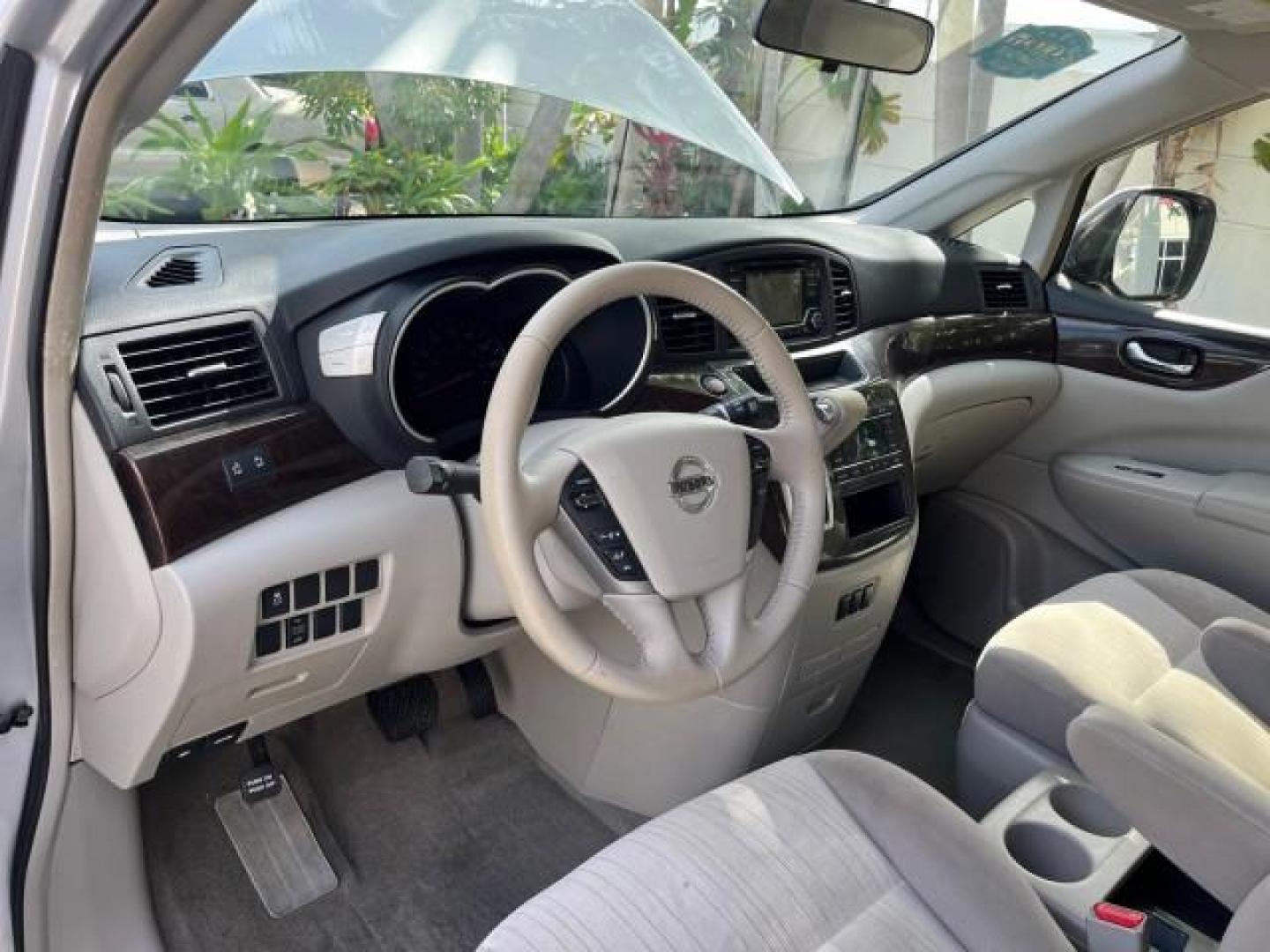 2017 Brilliant Silver /Beige Nissan Quest SV 7 PASS LOW MILES 55,839 (JN8AE2KP6H9) with an 3.5 Liter DOHC 6-Cyl Engine engine, Automatic transmission, located at 4701 North Dixie Hwy, Pompano Beach, FL, 33064, (954) 422-2889, 26.240938, -80.123474 - 2017 NISSAN QUEST SV ROAD READY 3.5L V6 VIN: JN8AE2KP6H9166076 NO RECALLS DUAL AC VAN POWER SLIDING DOORS 3.5L V6 F DOHC 24V BACK UP CAMERA GASOLINE BLUETOOTH PUSH START FRONT WHEEL DRIVE LOW MILES 55,839 3 ROW SEATS 27 MPG Active Head Restraints Alloy Wheels Anti-Theft System Automatic Climate Cont - Photo#42