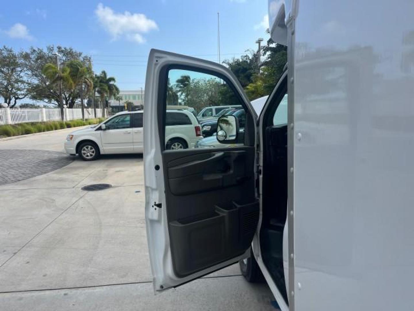 2004 Summit White /Neutral Chevrolet Express Commercial Cutaway 12 FT BOX TRUCK LOW MILES 46,503 (1GBHG31U741) with an 6.0L Vortec 6000 V8 SFI Engine engine, Automatic transmission, located at 4701 North Dixie Hwy, Pompano Beach, FL, 33064, (954) 422-2889, 26.240938, -80.123474 - 2004 CHEVROLET EXPRESS G3500 ROAD READY WORK READY VIN: 1GBHG31U741170863 FLORIDA OWNER 6.0L V8 CUTAWAY NO ACCIDENTS 6.0L V8 F NO RECALLS GASOLINE BRAND NEW TIRES 16 SERVICE RECORDS REAR WHEEL DRIVE VERY CLEAN LOW MILES 46,503 ABS Brakes AM/FM Stereo Air Conditioning Automatic Transmission Cruise Co - Photo#9