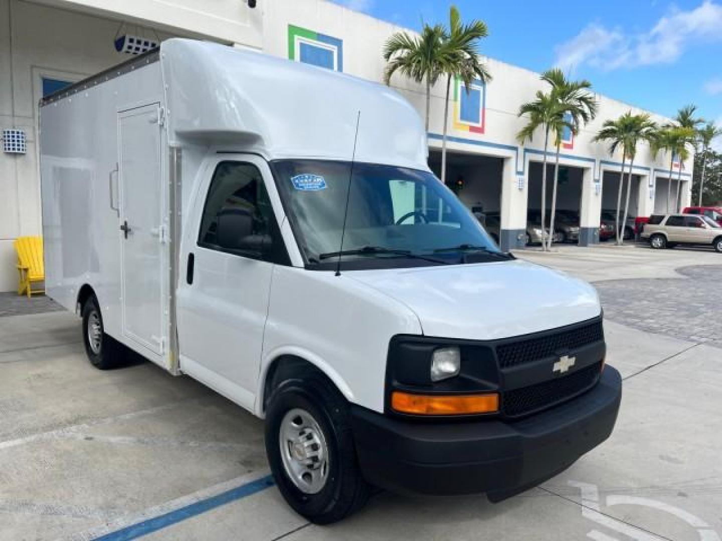 2004 Summit White /Neutral Chevrolet Express Commercial Cutaway 12 FT BOX TRUCK LOW MILES 46,503 (1GBHG31U741) with an 6.0L Vortec 6000 V8 SFI Engine engine, Automatic transmission, located at 4701 North Dixie Hwy, Pompano Beach, FL, 33064, (954) 422-2889, 26.240938, -80.123474 - 2004 CHEVROLET EXPRESS G3500 ROAD READY WORK READY VIN: 1GBHG31U741170863 FLORIDA OWNER 6.0L V8 CUTAWAY NO ACCIDENTS 6.0L V8 F NO RECALLS GASOLINE BRAND NEW TIRES 16 SERVICE RECORDS REAR WHEEL DRIVE VERY CLEAN LOW MILES 46,503 ABS Brakes AM/FM Stereo Air Conditioning Automatic Transmission Cruise Co - Photo#96