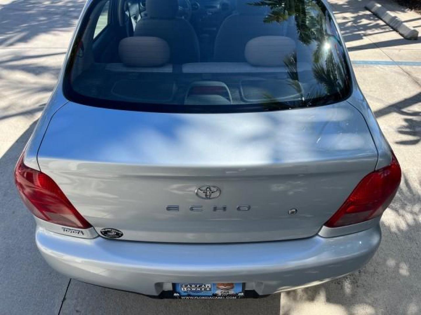 2001 Alpine Silver Metallic /Warm Gray Toyota Echo 1 OWNER LOW MILES 31,411 (JTDBT123810) with an 1.5L DOHC EFI 16-Valve 4-Cyl Engine engine, Automatic transmission, located at 4701 North Dixie Hwy, Pompano Beach, FL, 33064, (954) 422-2889, 26.240938, -80.123474 - 2001 TOYOTA ECHO ROAD READY VIN: JTDBT123810162781 1.5L I4 43 MPG SEDAN 4 DR NO ACCIDENTS 1.5L I4 F 16V 1 OWNER GASOLINE LOW MILES 31,411 FRONT WHEEL DRIVE 6 SERVICE RECORDS FWD Front Bucket Seats THIS IS ONE OF THE NICEST TOYOTA ECO WE HAVE EVER LISTED RETIREE MARYLAND TITLE THIS IS THE LOWEST MILE - Photo#92