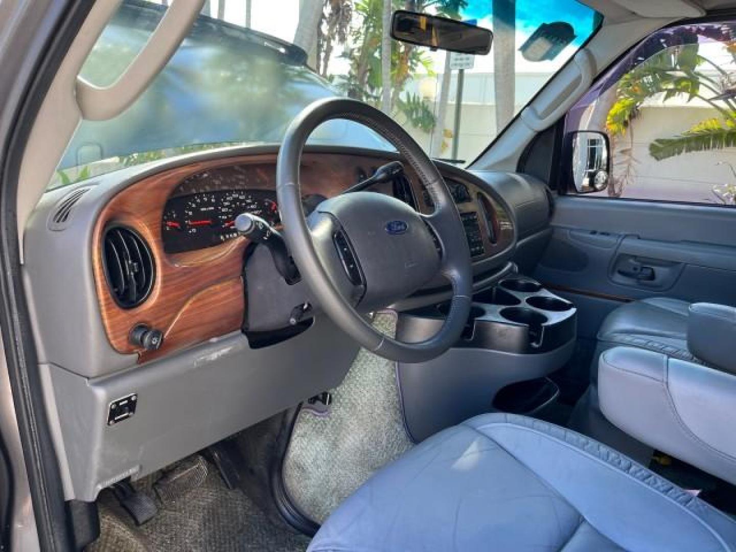 2008 Dark Shadow Grey Metallic /Medium flint Ford Econoline CONVERSION Van TUSCANY CONV LOW MILES 85,653 (1FDNE14W78D) with an 4.6L SOHC EFI V8 Triton Engine engine, Automatic transmission, located at 4701 North Dixie Hwy, Pompano Beach, FL, 33064, (954) 422-2889, 26.240938, -80.123474 - 2008 FORD ECONOLINE E150 TUSCANY CONVERSION ROAD READY 4.6L V8 VIN: 1FDNE14W78DA12545 NO ACCIDENTS NO RECALLS VAN POWER LEATHER SEATS 4.6L V8 F SOHC 16V POWER MIRRORS GASOLINE DVD ENTERTAINMENT 4 SERVICE RECORDS REAR WHEEL DRIVE BACK UP SENSORS LOW MILES 85,653 THIS IS ONE OF THE NICEST FORD CONVERS - Photo#52