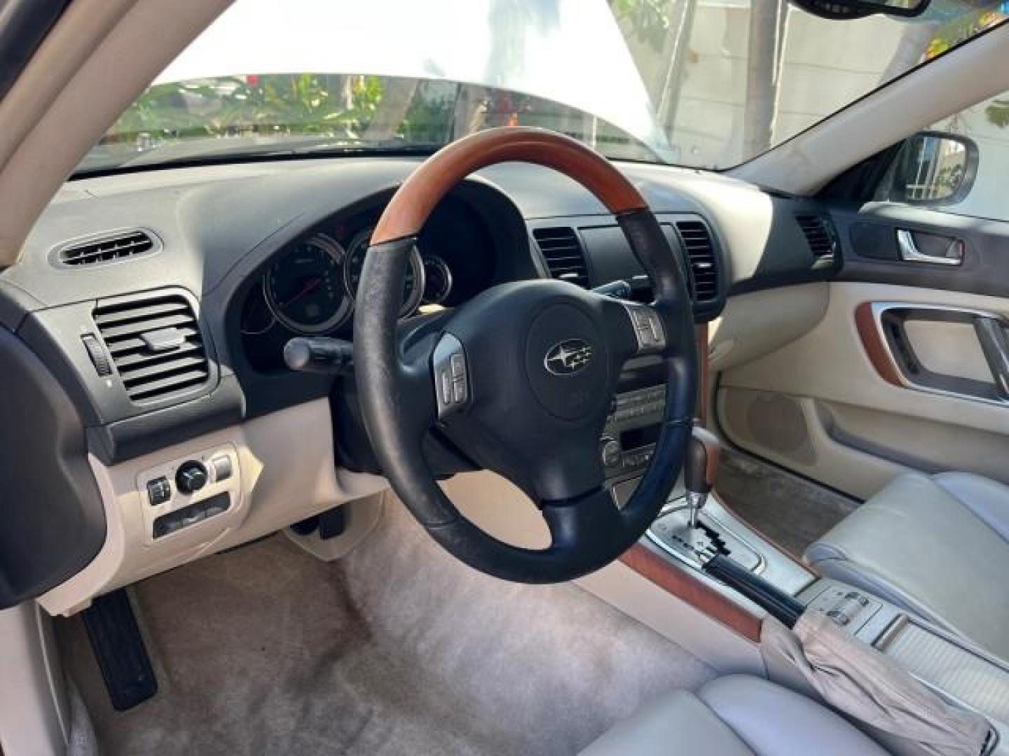 2005 Satin White Pearl /Taupe Subaru Legacy Sedan (Natl) Outback R LOW MILES 60.946 (4S4BL84C554) with an 3.0L DOHC SMPI 24-Valve High-Output 6-Cyl Boxer Engine engine, Automatic transmission, located at 4701 North Dixie Hwy, Pompano Beach, FL, 33064, (954) 422-2889, 26.240938, -80.123474 - 2005 SUBARU OUTBACK 3.0 R ROAD READY 3.0L V6 VIN: 4S4BL84C554207322 NO ACCIDENTS AWD SEDAN 4 DR FLORIDA OWNER 3.0L H6 F DOHC 24V AWD HEATED LEATHER SEATS GASOLINE 14 SERVICE RECORDS POWER SUNROOF ALL WHEEL DRIVE LOW MILES 60,946 DUAL ZONE AC AWD Alloy Wheels Anti-Theft System Automatic Climate Contr - Photo#40