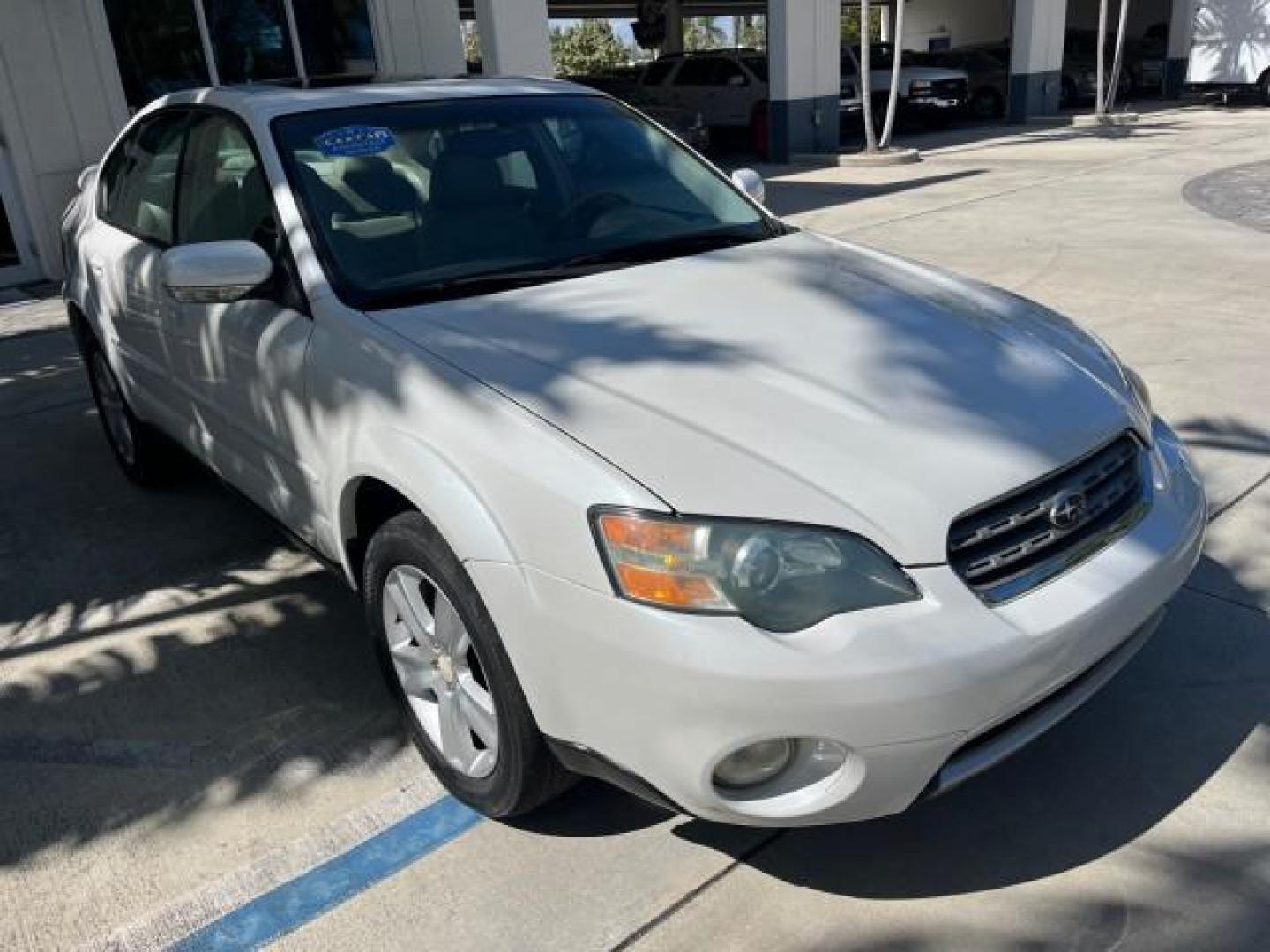 2005 Satin White Pearl /Taupe Subaru Legacy Sedan (Natl) Outback R LOW MILES 60.946 (4S4BL84C554) with an 3.0L DOHC SMPI 24-Valve High-Output 6-Cyl Boxer Engine engine, Automatic transmission, located at 4701 North Dixie Hwy, Pompano Beach, FL, 33064, (954) 422-2889, 26.240938, -80.123474 - 2005 SUBARU OUTBACK 3.0 R ROAD READY 3.0L V6 VIN: 4S4BL84C554207322 NO ACCIDENTS AWD SEDAN 4 DR FLORIDA OWNER 3.0L H6 F DOHC 24V AWD HEATED LEATHER SEATS GASOLINE 14 SERVICE RECORDS POWER SUNROOF ALL WHEEL DRIVE LOW MILES 60,946 DUAL ZONE AC AWD Alloy Wheels Anti-Theft System Automatic Climate Contr - Photo#70