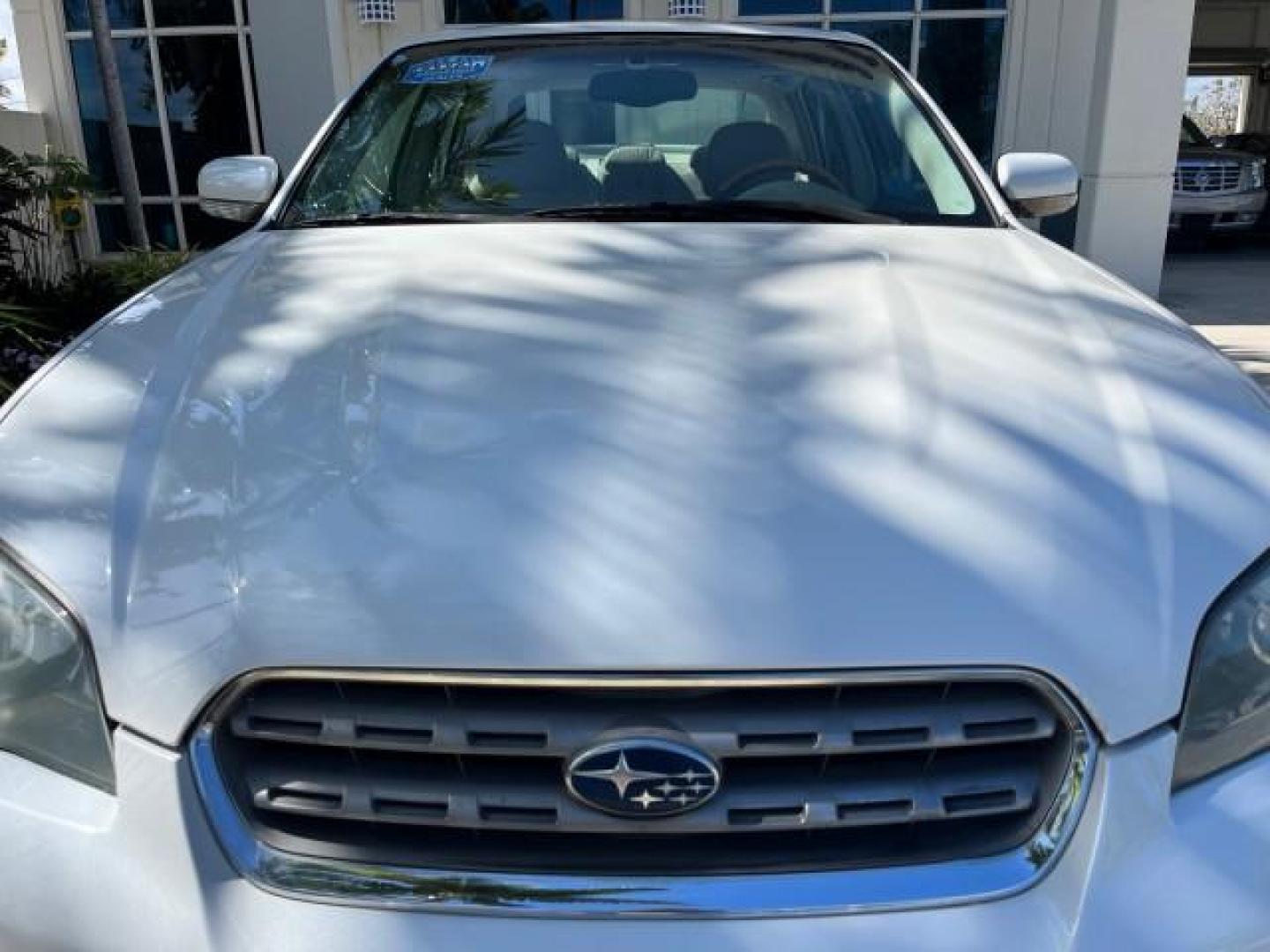 2005 Satin White Pearl /Taupe Subaru Legacy Sedan (Natl) Outback R LOW MILES 60.946 (4S4BL84C554) with an 3.0L DOHC SMPI 24-Valve High-Output 6-Cyl Boxer Engine engine, Automatic transmission, located at 4701 North Dixie Hwy, Pompano Beach, FL, 33064, (954) 422-2889, 26.240938, -80.123474 - 2005 SUBARU OUTBACK 3.0 R ROAD READY 3.0L V6 VIN: 4S4BL84C554207322 NO ACCIDENTS AWD SEDAN 4 DR FLORIDA OWNER 3.0L H6 F DOHC 24V AWD HEATED LEATHER SEATS GASOLINE 14 SERVICE RECORDS POWER SUNROOF ALL WHEEL DRIVE LOW MILES 60,946 DUAL ZONE AC AWD Alloy Wheels Anti-Theft System Automatic Climate Contr - Photo#74