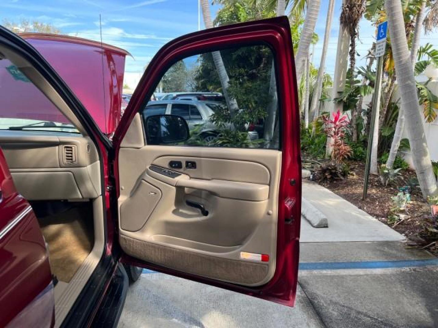 2004 Sport Red Metallic /Tan/Neutral Chevrolet Suburban LT LOW MILES 71,383 (3GNEC16Z84G) with an 5.3L Vortec 5300 V8 SFI Flex-Fuel Engine engine, Automatic transmission, located at 4701 North Dixie Hwy, Pompano Beach, FL, 33064, (954) 422-2889, 26.240938, -80.123474 - 2004 CHEVROLET SUBURBAN 1500 LT NEW $47,051 ROAD READY VIN: 3GNEC16Z84G299609 NO ACCIDENTS NO RECALLS 4 DOOR WAGON/SPORT UTILITY FLORIDA OWNER 5.3L V8 5.3L V8 F POWER SUNROOF/SEATS FLEX FUEL POWER MIRRORS LOW MILES 71,383 LEATHER REAR WHEEL DRIVE DUAL ZONE AC 23 SERVICE RECORDS 1SM Package Adjustabl - Photo#11