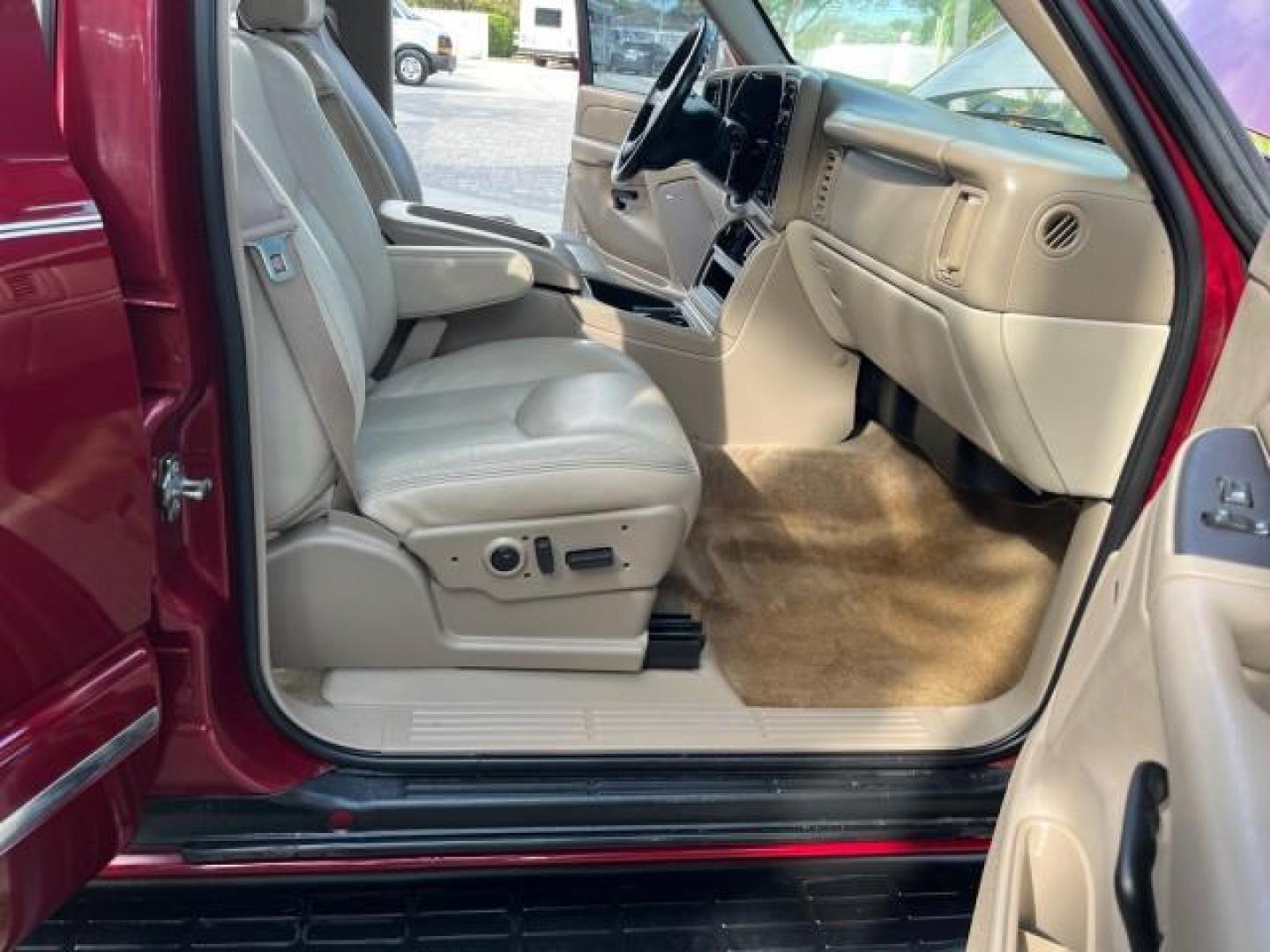 2004 Sport Red Metallic /Tan/Neutral Chevrolet Suburban LT LOW MILES 71,383 (3GNEC16Z84G) with an 5.3L Vortec 5300 V8 SFI Flex-Fuel Engine engine, Automatic transmission, located at 4701 North Dixie Hwy, Pompano Beach, FL, 33064, (954) 422-2889, 26.240938, -80.123474 - 2004 CHEVROLET SUBURBAN 1500 LT NEW $47,051 ROAD READY VIN: 3GNEC16Z84G299609 NO ACCIDENTS NO RECALLS 4 DOOR WAGON/SPORT UTILITY FLORIDA OWNER 5.3L V8 5.3L V8 F POWER SUNROOF/SEATS FLEX FUEL POWER MIRRORS LOW MILES 71,383 LEATHER REAR WHEEL DRIVE DUAL ZONE AC 23 SERVICE RECORDS 1SM Package Adjustabl - Photo#12