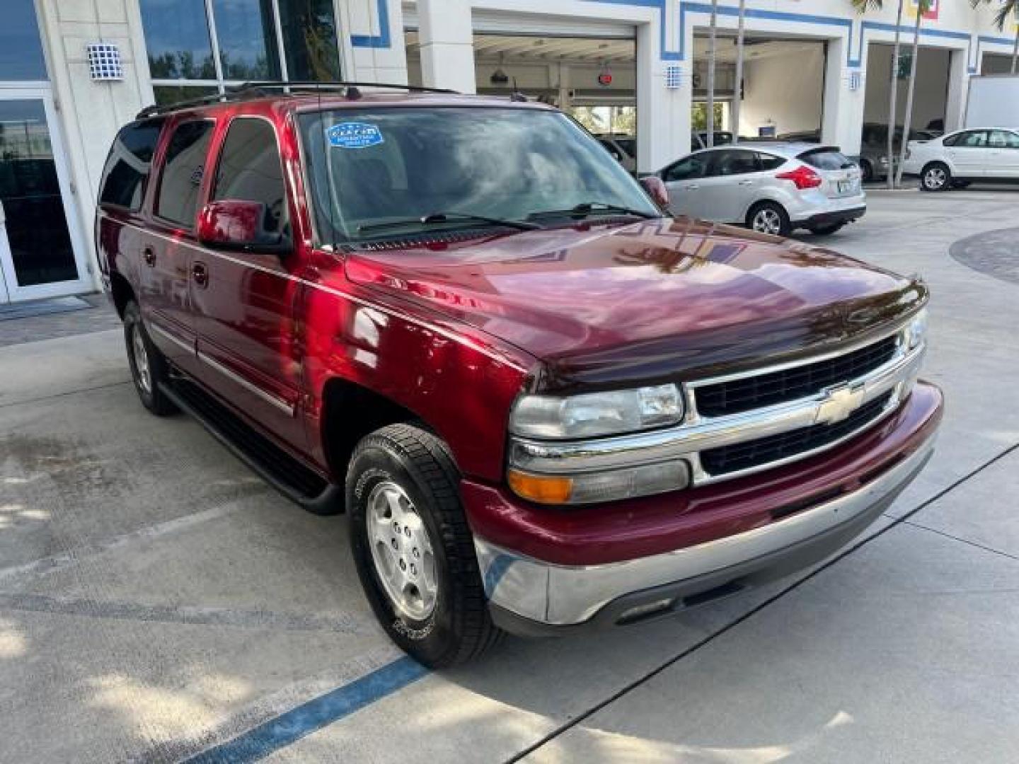 2004 Sport Red Metallic /Tan/Neutral Chevrolet Suburban LT LOW MILES 71,383 (3GNEC16Z84G) with an 5.3L Vortec 5300 V8 SFI Flex-Fuel Engine engine, Automatic transmission, located at 4701 North Dixie Hwy, Pompano Beach, FL, 33064, (954) 422-2889, 26.240938, -80.123474 - 2004 CHEVROLET SUBURBAN 1500 LT NEW $47,051 ROAD READY VIN: 3GNEC16Z84G299609 NO ACCIDENTS NO RECALLS 4 DOOR WAGON/SPORT UTILITY FLORIDA OWNER 5.3L V8 5.3L V8 F POWER SUNROOF/SEATS FLEX FUEL POWER MIRRORS LOW MILES 71,383 LEATHER REAR WHEEL DRIVE DUAL ZONE AC 23 SERVICE RECORDS 1SM Package Adjustabl - Photo#80