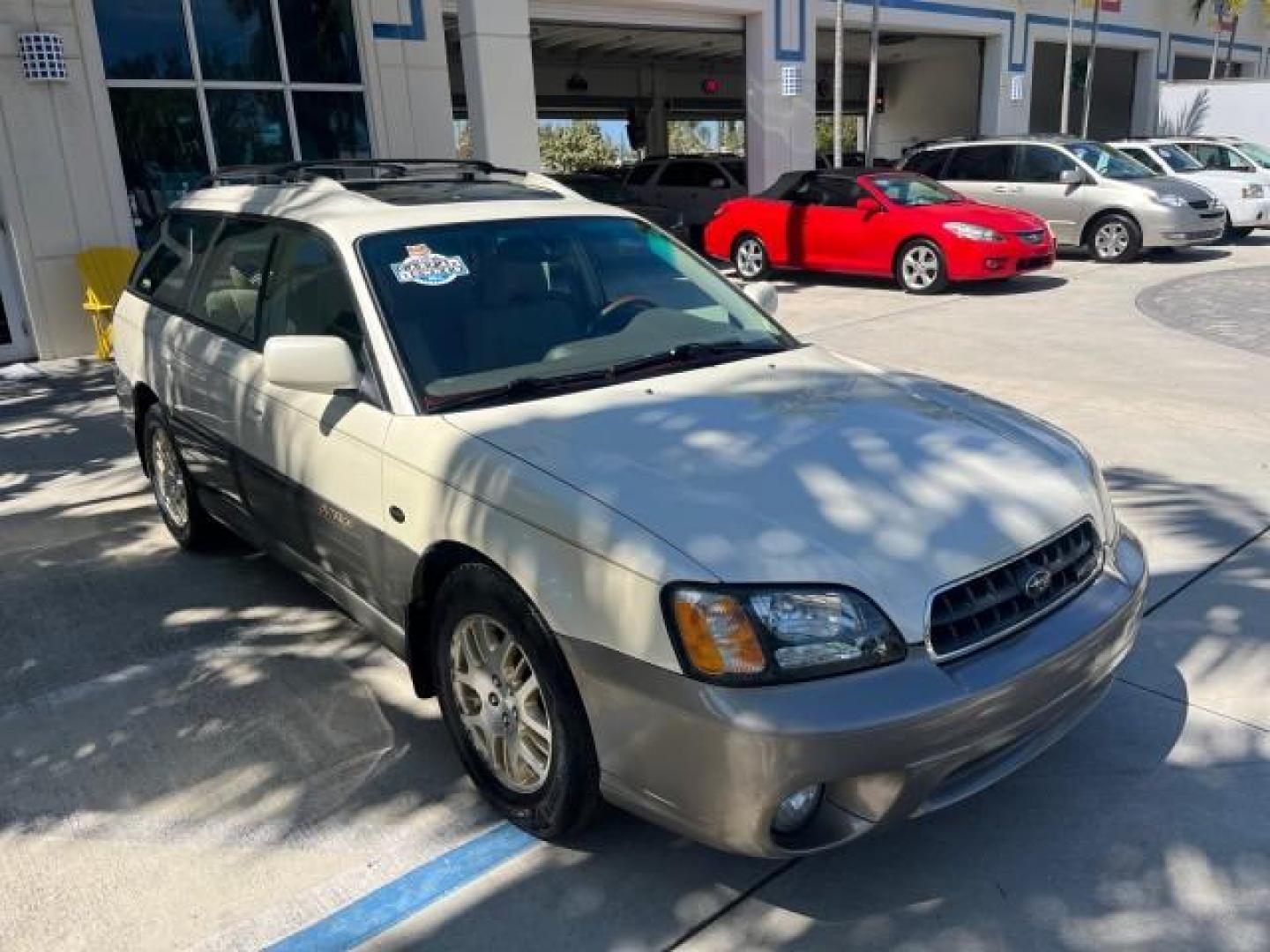 2003 White Frost Pearl /Beige Subaru Legacy Wagon 1 FL Outback H6 L.L. Bean Edition (4S3BH806937) with an 3.0L DOHC SMPI 24-Valve 6-Cyl HO Boxer Engine engine, Automatic transmission, located at 4701 North Dixie Hwy, Pompano Beach, FL, 33064, (954) 422-2889, 26.240938, -80.123474 - 2003 SUBARU OUTBACK L.L. BEAN EDITION ROAD READY 3.0L V6 VIN: 4S3BH806937607756 ALL WHEEL DRIVE WAGON 4 DR 27 MPG AWD 22 SERVICE RECORDS 3.0L H6 F DOHC 24V NO RECALLS 1 OWNER FLORIDA GASOLINE POWER HEATED MIRRORS LOW MILES 94,079 ALL WHEEL DRIVE POWER LEATHER SEATS POWER SUNROOF AWD Alloy Wheels Ant - Photo#79