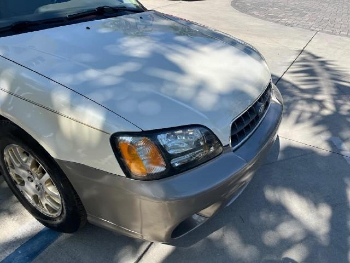 2003 White Frost Pearl /Beige Subaru Legacy Wagon 1 FL Outback H6 L.L. Bean Edition (4S3BH806937) with an 3.0L DOHC SMPI 24-Valve 6-Cyl HO Boxer Engine engine, Automatic transmission, located at 4701 North Dixie Hwy, Pompano Beach, FL, 33064, (954) 422-2889, 26.240938, -80.123474 - 2003 SUBARU OUTBACK L.L. BEAN EDITION ROAD READY 3.0L V6 VIN: 4S3BH806937607756 ALL WHEEL DRIVE WAGON 4 DR 27 MPG AWD 22 SERVICE RECORDS 3.0L H6 F DOHC 24V NO RECALLS 1 OWNER FLORIDA GASOLINE POWER HEATED MIRRORS LOW MILES 94,079 ALL WHEEL DRIVE POWER LEATHER SEATS POWER SUNROOF AWD Alloy Wheels Ant - Photo#87