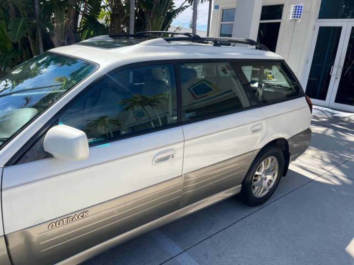 2003 White Frost Pearl /Beige Subaru Legacy Wagon 1 FL Outback H6 L.L. Bean Edition (4S3BH806937) with an 3.0L DOHC SMPI 24-Valve 6-Cyl HO Boxer Engine engine, Automatic transmission, located at 4701 North Dixie Hwy, Pompano Beach, FL, 33064, (954) 422-2889, 26.240938, -80.123474 - 2003 SUBARU OUTBACK L.L. BEAN EDITION ROAD READY 3.0L V6 VIN: 4S3BH806937607756 ALL WHEEL DRIVE WAGON 4 DR 27 MPG AWD 22 SERVICE RECORDS 3.0L H6 F DOHC 24V NO RECALLS 1 OWNER FLORIDA GASOLINE POWER HEATED MIRRORS LOW MILES 94,079 ALL WHEEL DRIVE POWER LEATHER SEATS POWER SUNROOF AWD Alloy Wheels Ant - Photo#89