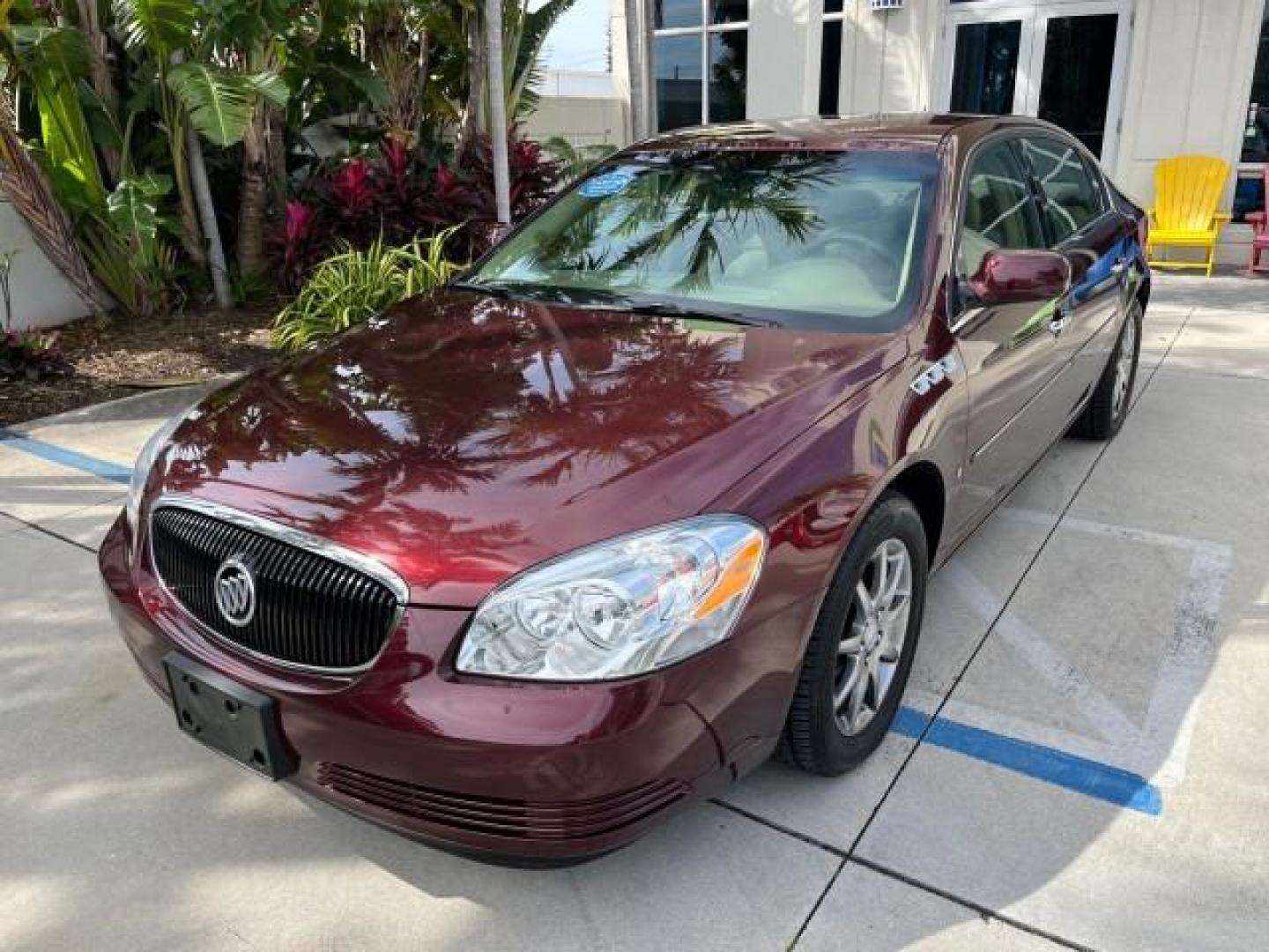 2006 Dark Garnet Metallic /Cashmere Buick Lucerne CXL LOW MILES 22,981 (1G4HD57206U) with an 3.8L 3800 V6 SFI Engine engine, Automatic transmission, located at 4701 North Dixie Hwy, Pompano Beach, FL, 33064, (954) 422-2889, 26.240938, -80.123474 - 2006 BUICK LUCERNE CXL V6 ROAD READY 3.8L V6 VIN: 1G4HD57206U163160 NO RECALLS 28 MPG SEDAN 4 DR BACK UP SENSORS POWER LEATHER SEATS 3.8L V6 F HEATED AND COOLED SEATS POWER MIRRORS GASOLINE BLUETOOTH DUAL ZONE AC 11 SERVICE RECORDS FRONT WHEEL DRIVE SUPER LOW MILES 22,981 FLORIDA OWNER Adaptive Head - Photo#77