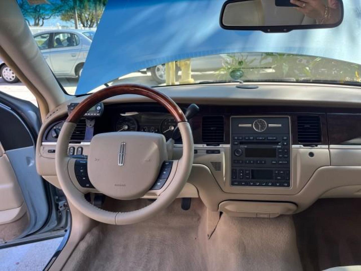 2008 Light Ice Blue Metallic /Light Camel Lincoln Town Car Limited LOW MILES 27,024 (2LNHM82V68X) with an 4.6L SOHC FFV V8 Engine engine, Automatic transmission, located at 4701 North Dixie Hwy, Pompano Beach, FL, 33064, (954) 422-2889, 26.240938, -80.123474 - 2008 LINCOLN TOWN CAR SIGNATURE LIMITED NEW $ 45,985 ROAD READY VIN: 2LNHM82V68X642584 NO ACCIDENTS NO RECALLS SEDAN 4 DR $5000 PKG PALM BEACH EDITION 8 SERVICE RECORDS 4.6L V8 F SOHC PARKING SENSORS POWER LEATHER SEATS FLEX FUEL DUAL ZONE AC POWER MIRRORS 4.6L V8 REAR WHEEL DRIVE SIGNATURE LIMITED - Photo#35