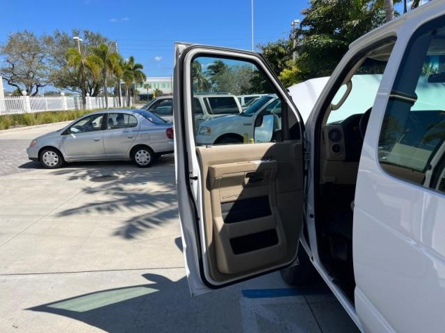 2010 Oxford White /Medium Flint Ford Econoline Wagon 15 PASS XLT LOW MILES 75,859 (1FBSS3BL2AD) with an 5.4L EFI FFV V8 Engine engine, Automatic transmission, located at 4701 North Dixie Hwy, Pompano Beach, FL, 33064, (954) 422-2889, 26.240938, -80.123474 - 2010 FORD E-SERIES E-350 SD XLT ROAD READY 5.4L V8 VIN: 1FBSS3BL2ADA46049 FLORIDA OWNER VAN LOW MILES 75,859 5.4L V8 F SOHC 16V 7 SERVICE RECORDS GASOLINE NO RECALLS 15 PASSENGER REAR WHEEL DRIVE POWER MIRRORS 4 ROW SEATS Auxiliary Engine Cooler Cruise Control Electronic Braking System Electronic Tr - Photo#9