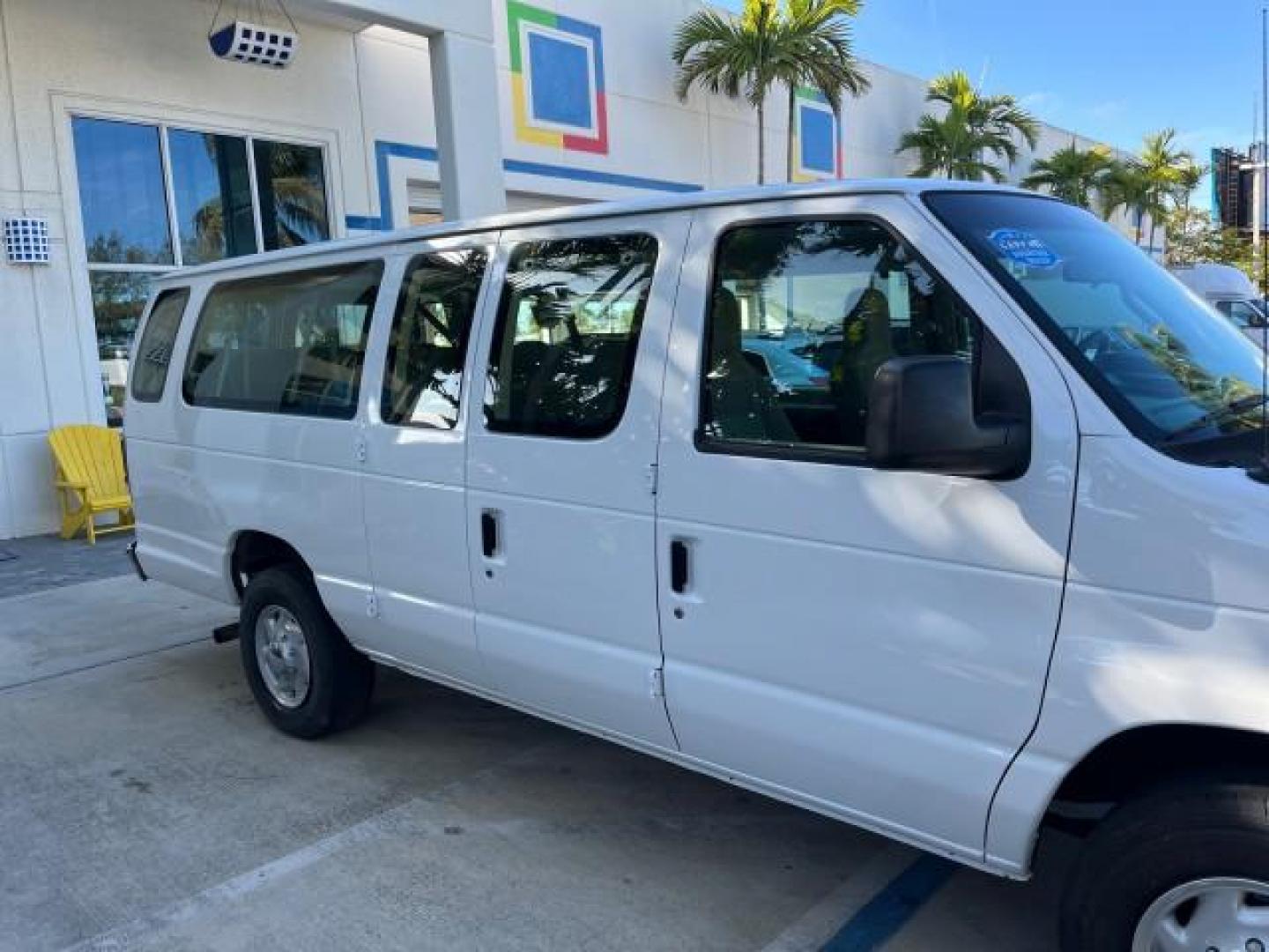 2010 Oxford White /Medium Flint Ford Econoline Wagon 15 PASS XLT LOW MILES 75,859 (1FBSS3BL2AD) with an 5.4L EFI FFV V8 Engine engine, Automatic transmission, located at 4701 North Dixie Hwy, Pompano Beach, FL, 33064, (954) 422-2889, 26.240938, -80.123474 - 2010 FORD E-SERIES E-350 SD XLT ROAD READY 5.4L V8 VIN: 1FBSS3BL2ADA46049 FLORIDA OWNER VAN LOW MILES 75,859 5.4L V8 F SOHC 16V 7 SERVICE RECORDS GASOLINE NO RECALLS 15 PASSENGER REAR WHEEL DRIVE POWER MIRRORS 4 ROW SEATS Auxiliary Engine Cooler Cruise Control Electronic Braking System Electronic Tr - Photo#84