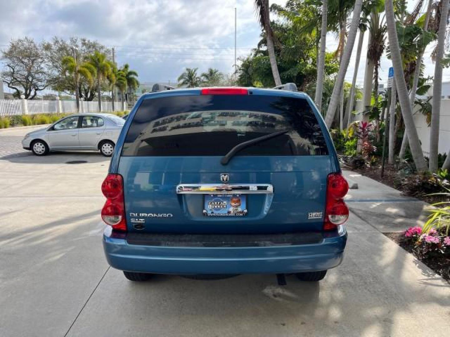 2004 Atlantic Blue Pearl /Med Slate Gray Dodge Durango SLT LOW MILES 44,062 HEMI (1D4HD48D84F) with an 5.7L V8 SMPI Hemi Magnum Engine engine, Automatic transmission, located at 4701 North Dixie Hwy, Pompano Beach, FL, 33064, (954) 422-2889, 26.240938, -80.123474 - 2004 DODGE DURANGO SLT ROAD READY 5.7L V8 VIN: 1D4HD48D84F150174 NO ACCIDENTS NO RECALLS 4 DOOR WAGON/SPORT UTILITY 1 OWNER LOW MILES 44,062 5.7L V8 F HEMI 3 ROW LEATHER SEATS GASOLINE 23 SERVICE RECORDS REAR WHEEL DRIVE BLUETOOTH Approach Lights Black Roof Rack Cruise Control Fog Lights Front Bucke - Photo#6