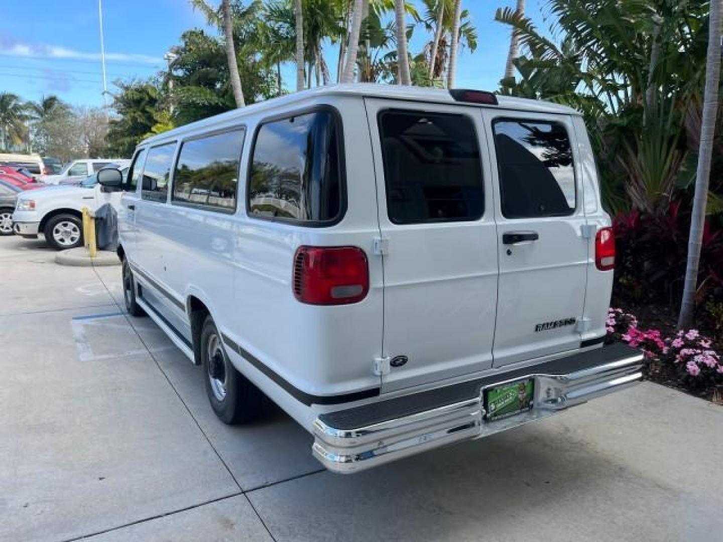 2001 Bright White /Dark Slate Gray Dodge Ram Wagon 3500 15 PASS LOW MILES 70,056 (2B5WB35Z81K) with an 5.9L SMPI V8 Magnum Engine engine, Automatic transmission, located at 4701 North Dixie Hwy, Pompano Beach, FL, 33064, (954) 422-2889, 26.240938, -80.123474 - 2001 DODGE RAM VAN 3500 MAXI EXT ROAD READY 5,9L V8 VIN: 2B5WB35Z81K531405 LOW MILES 70,056 VAN 15 PASSANGER 5.9L V8 F OHV 16V 4 ROW SEATS GASOLINE 5 SERVICE RECORDS REAR WHEEL DRIVE POWER MIRRORS Approach Lights Front Bucket Seats RWD THIS IS ONE OF THE NICEST DODGE RAMS WE HAVE EVER LISTED RETIREE - Photo#73