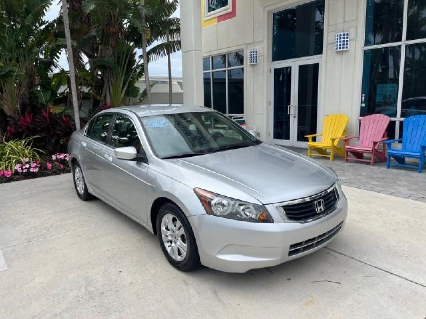 2009 Alabaster Silver Metallic /Gray Honda Accord Sdn LX-P LOW MILES 59,348 (1HGCP26469A) with an 2.4L DOHC MPFI 16-Valve i-VTEC I4 Engine engine, Automatic transmission, located at 4701 North Dixie Hwy, Pompano Beach, FL, 33064, (954) 422-2889, 26.240938, -80.123474 - 2009 HONDA ACCORD LX-P ROAD READY 2.4L I4 VIN: 1HGCP26469A073655 NO ACCIDENTS 30 MPG SEDAN 4 DR FLORIDA OWNER 2.4L I4 F DOHC 16V LOW MILES 59,348 GASOLINE 14 SERVICE RECORDS FRONT WHEEL DRIVE POWER SEATS/MIRRORS Active Head Restraints Alloy Wheels Anti-Theft System Braking Assist Chrome Exhaust Tip - Photo#1